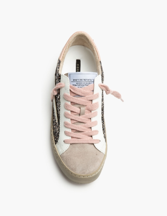 Zapatillas Casual para Mujer con Detalles Brillantes y Estrella Azul, combina confort y estilo.Corina