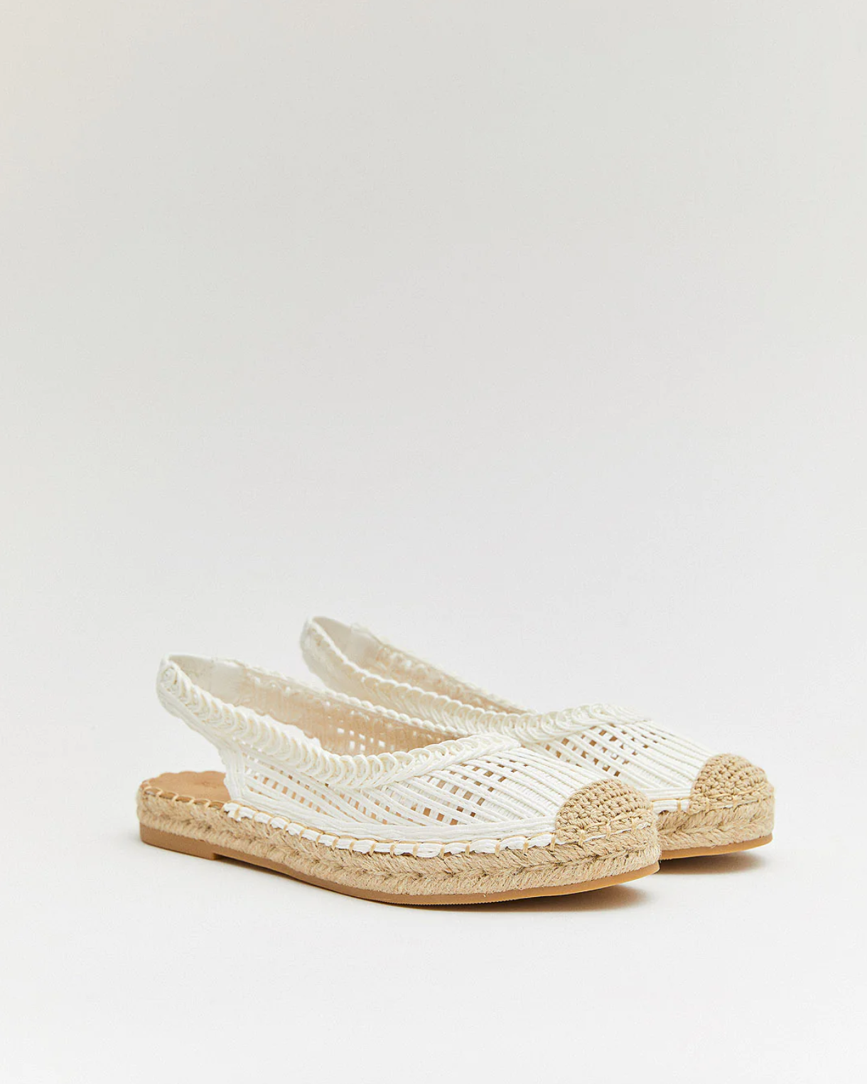 alpargatas mini plataforma mujer diseno crochet