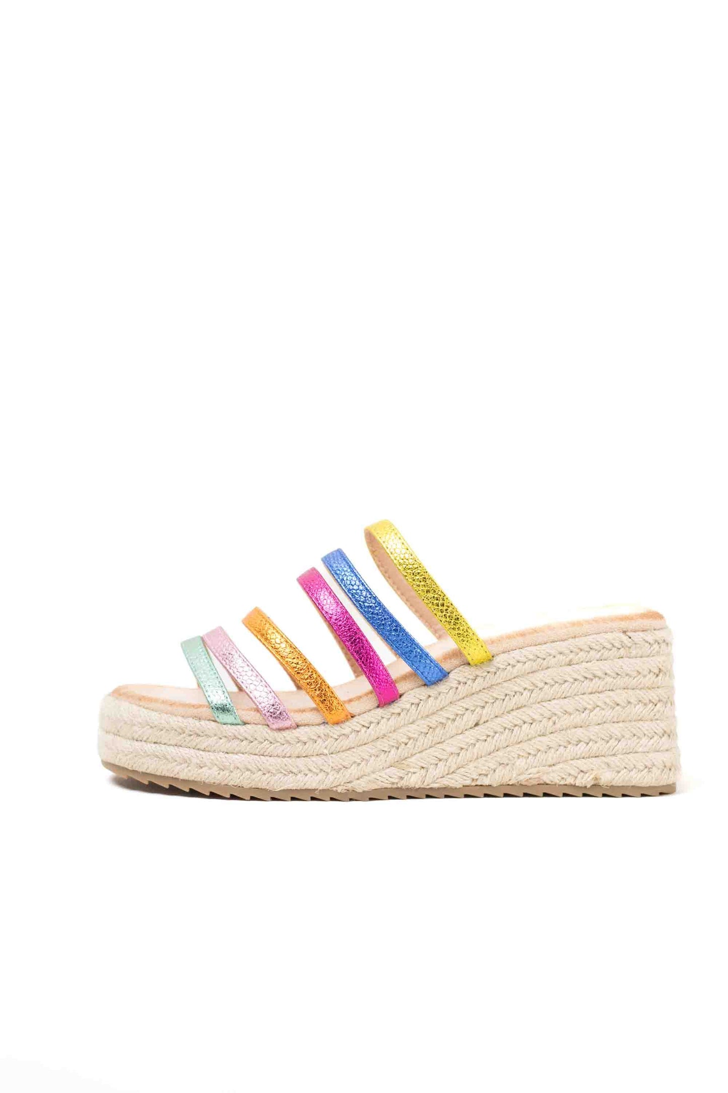 sandalias cunas espartos mujer plantilla almohadilla Multi 39