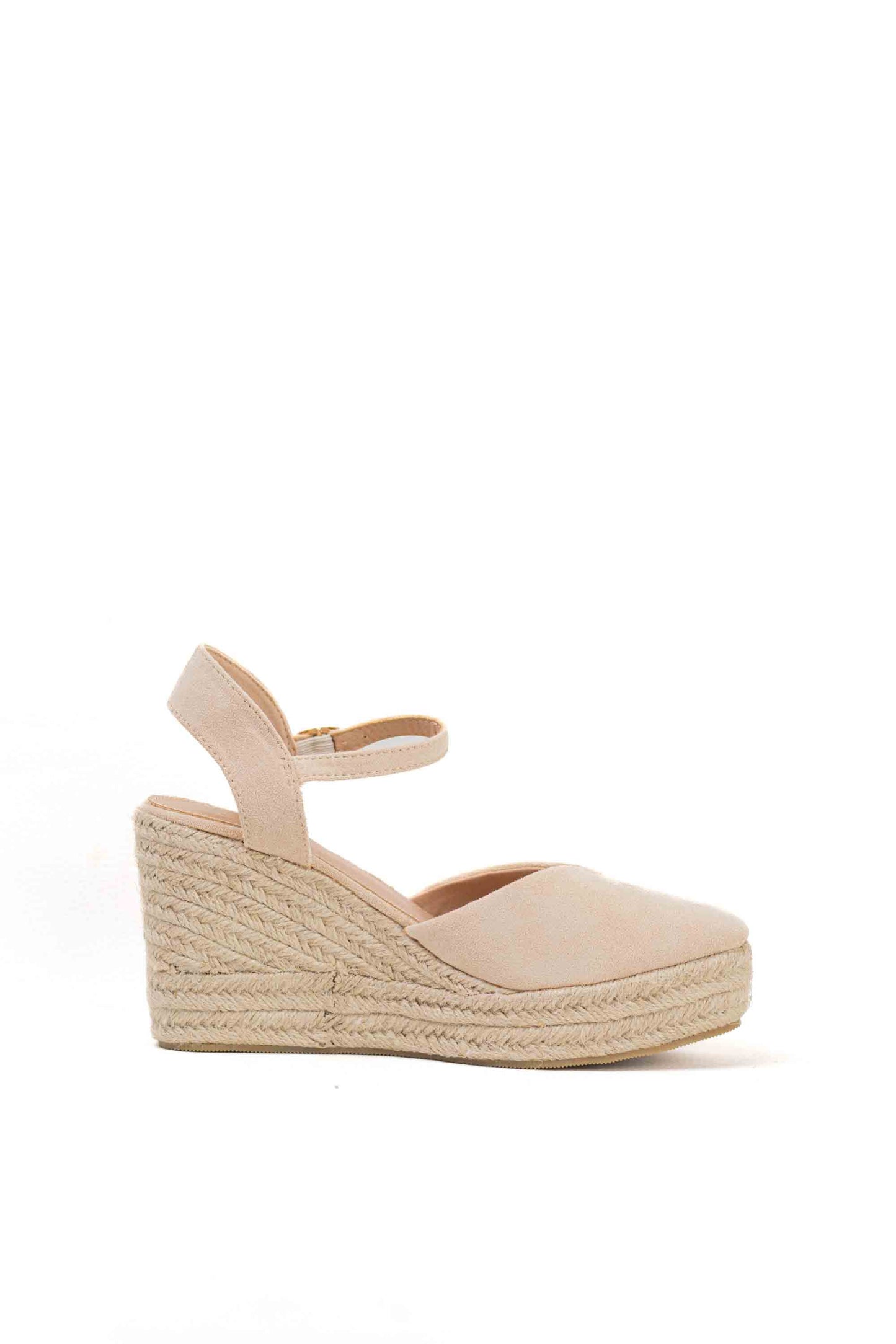 alpargatas cunas espartos altas mujer con plataforma super ligeras color Dorado talla 36