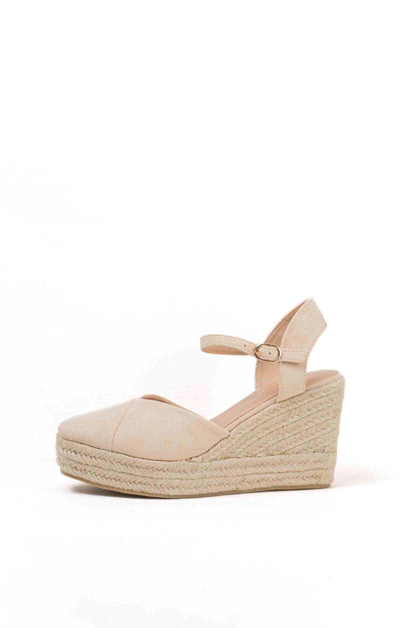 alpargatas cunas espartos altas mujer con plataforma super ligeras color Dorado talla 37