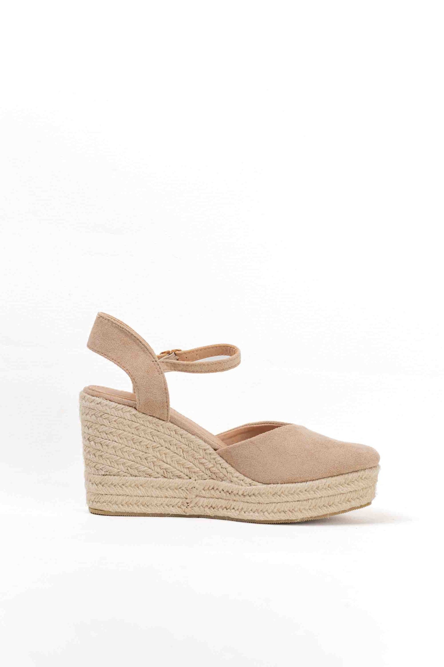 alpargatas cunas espartos altas mujer con plataforma super ligeras color Negro talla 40