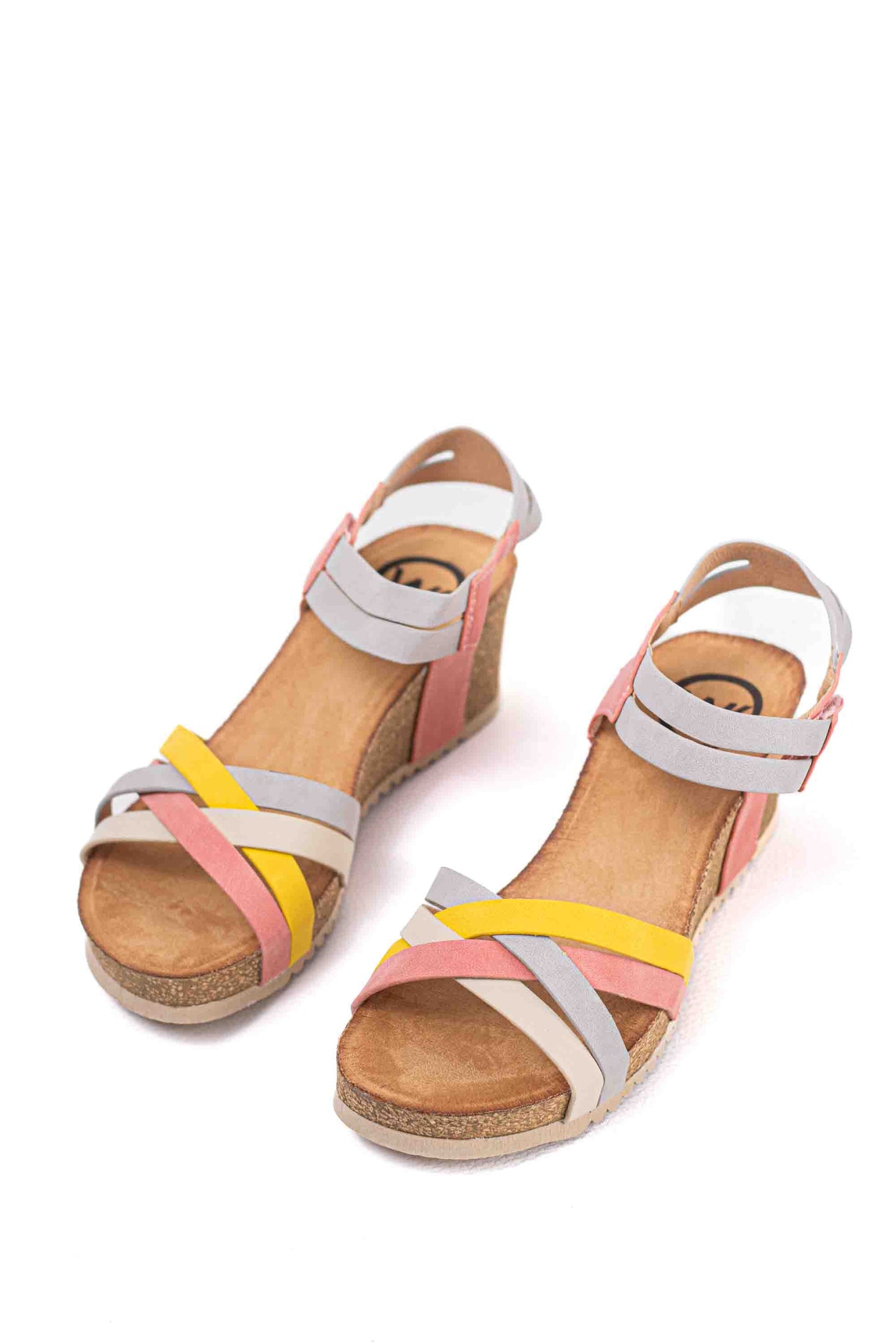 Sandalias mujer de Cuña Multicolor y plataforma para verano