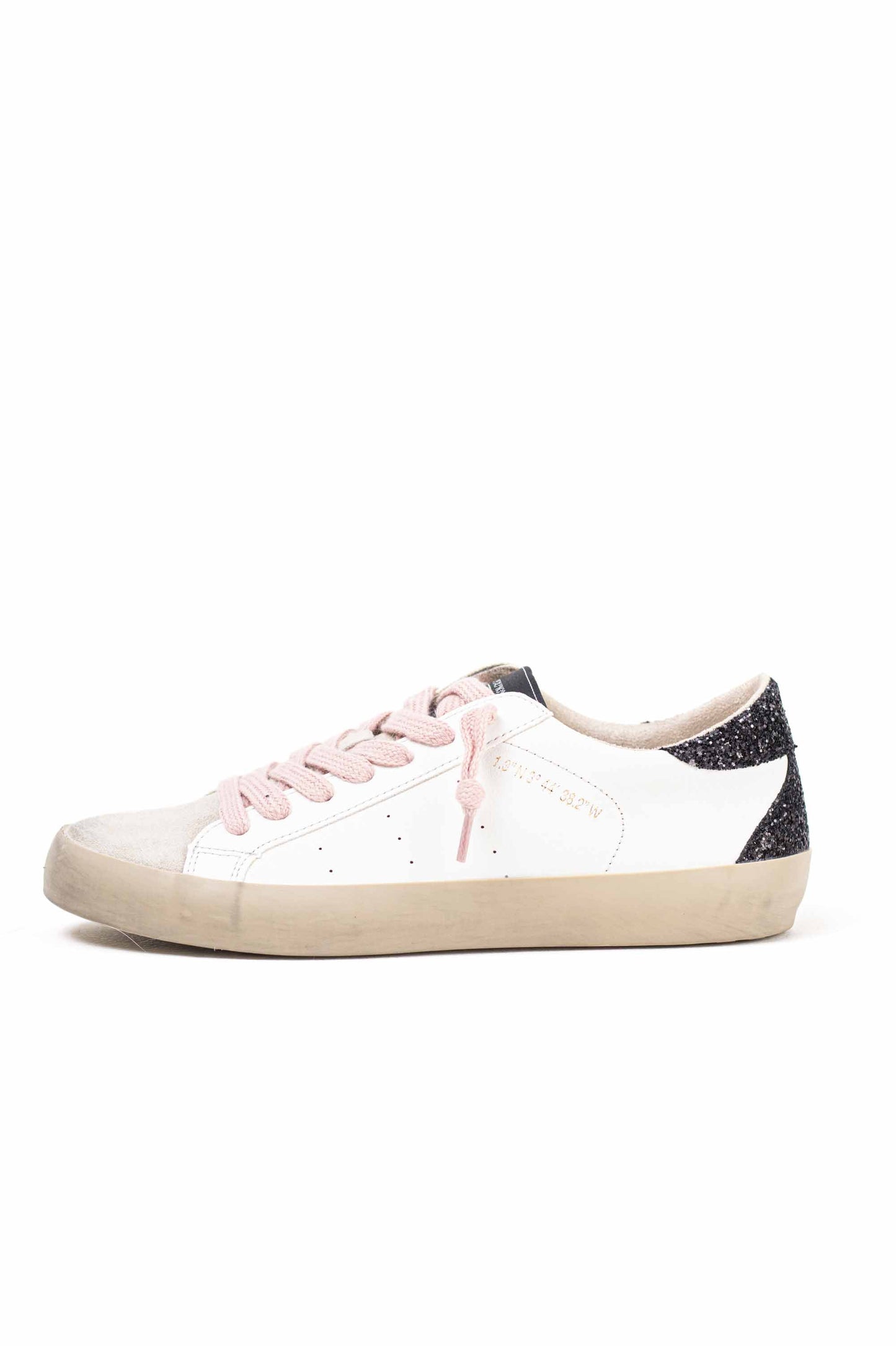 Zapatilla deportiva estilo retro en combinación de materiales Corina