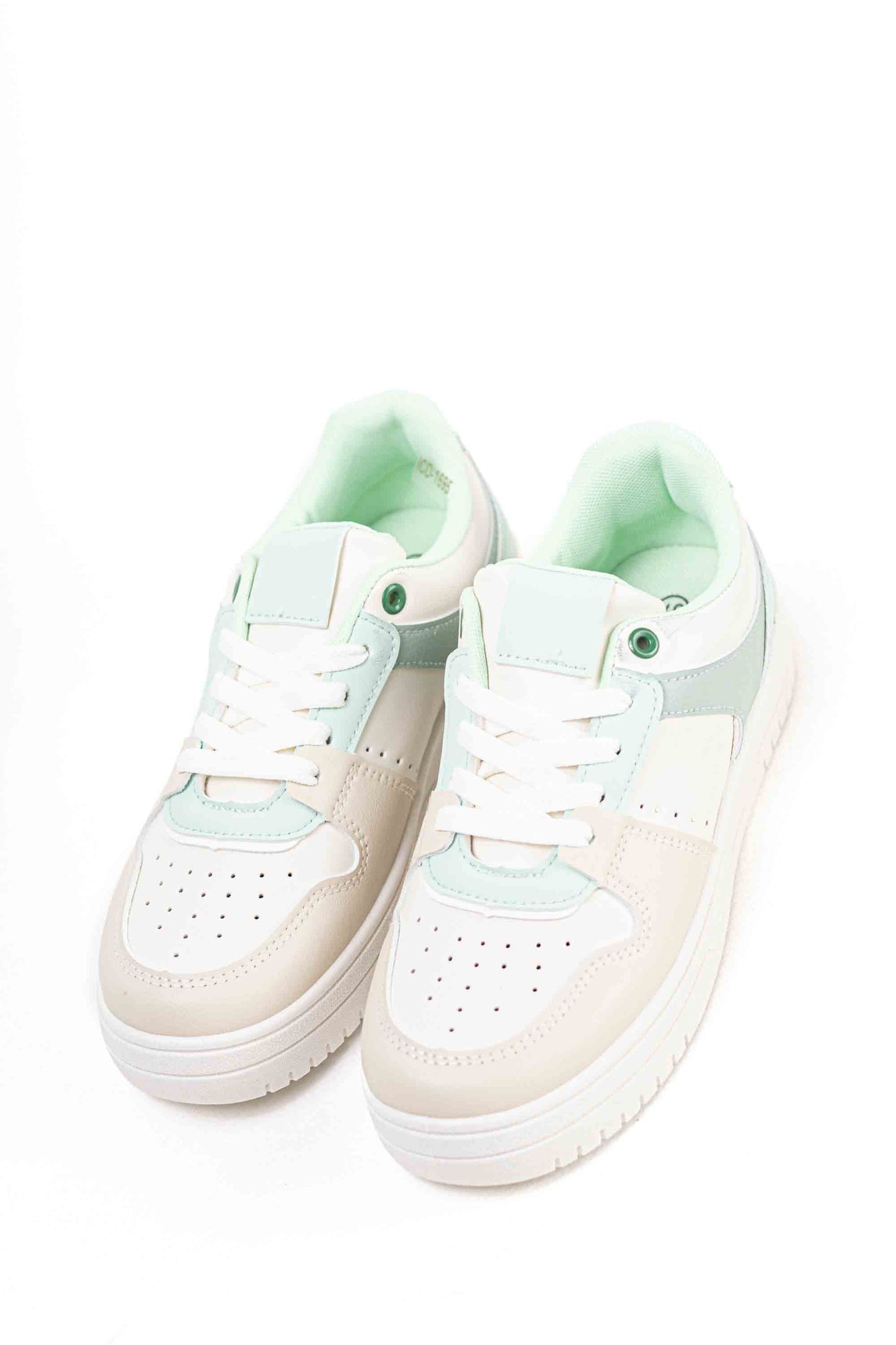 Zapatillas deportivas con plataforma mujer con cordones