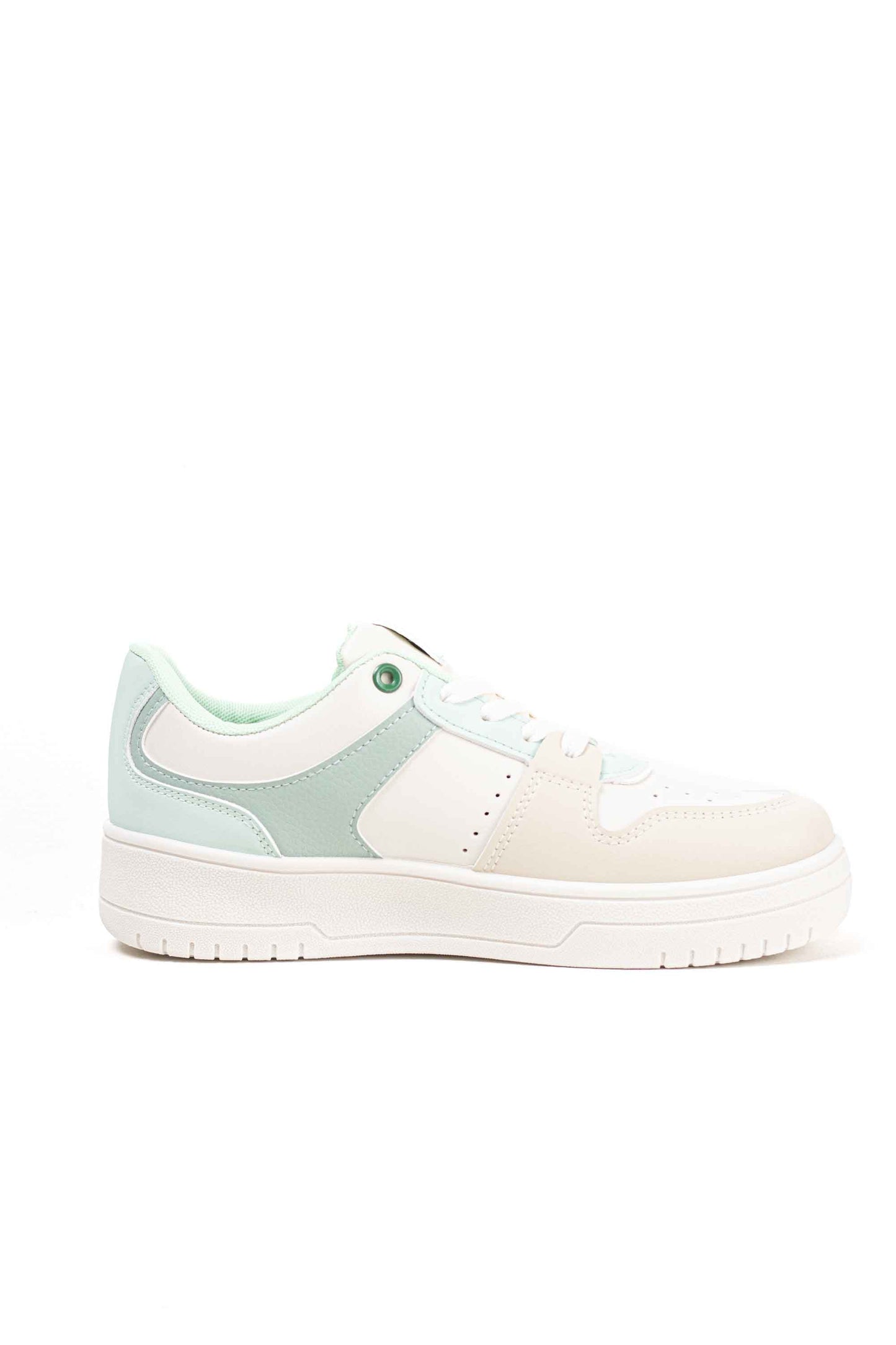 Zapatillas deportivas con plataforma mujer con cordones