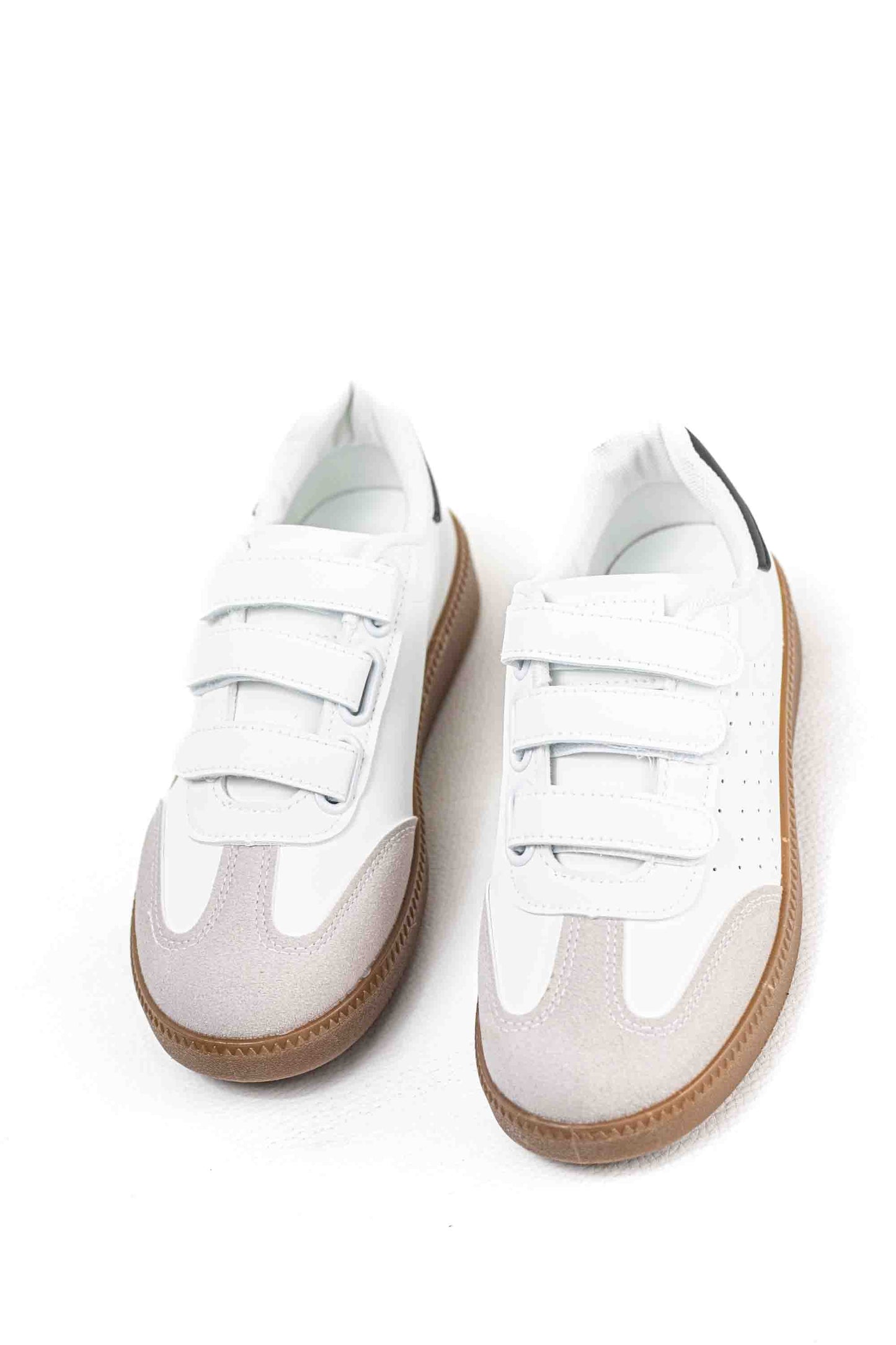 Zapatilla plataforma mujer con velcro