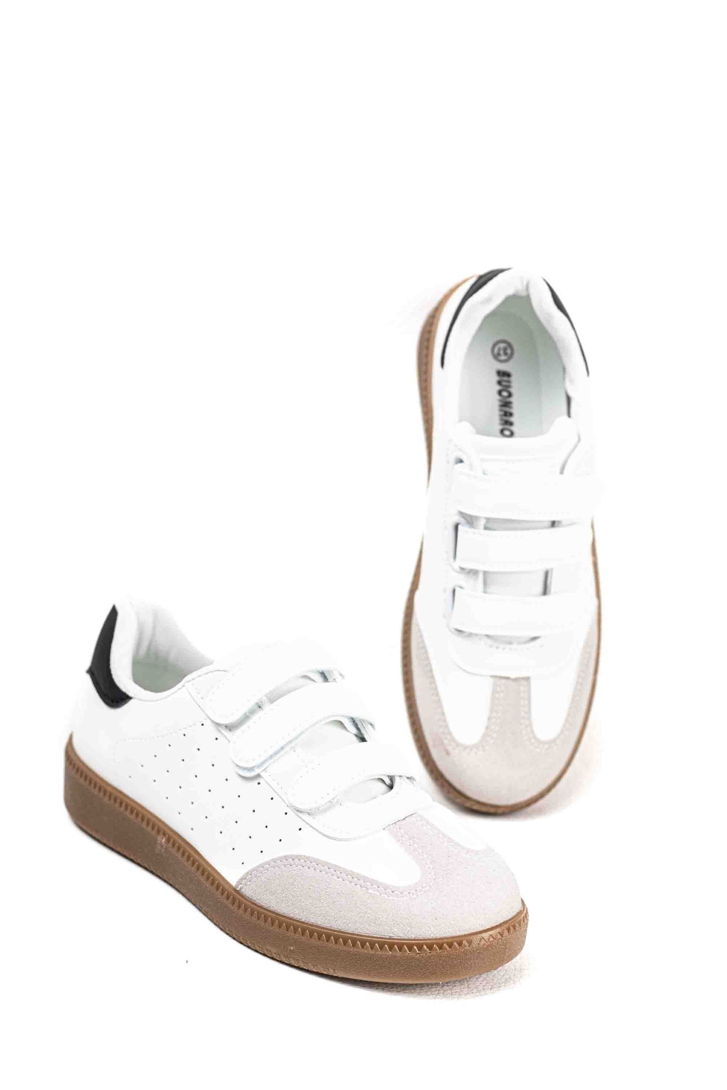Zapatilla plataforma mujer con velcro