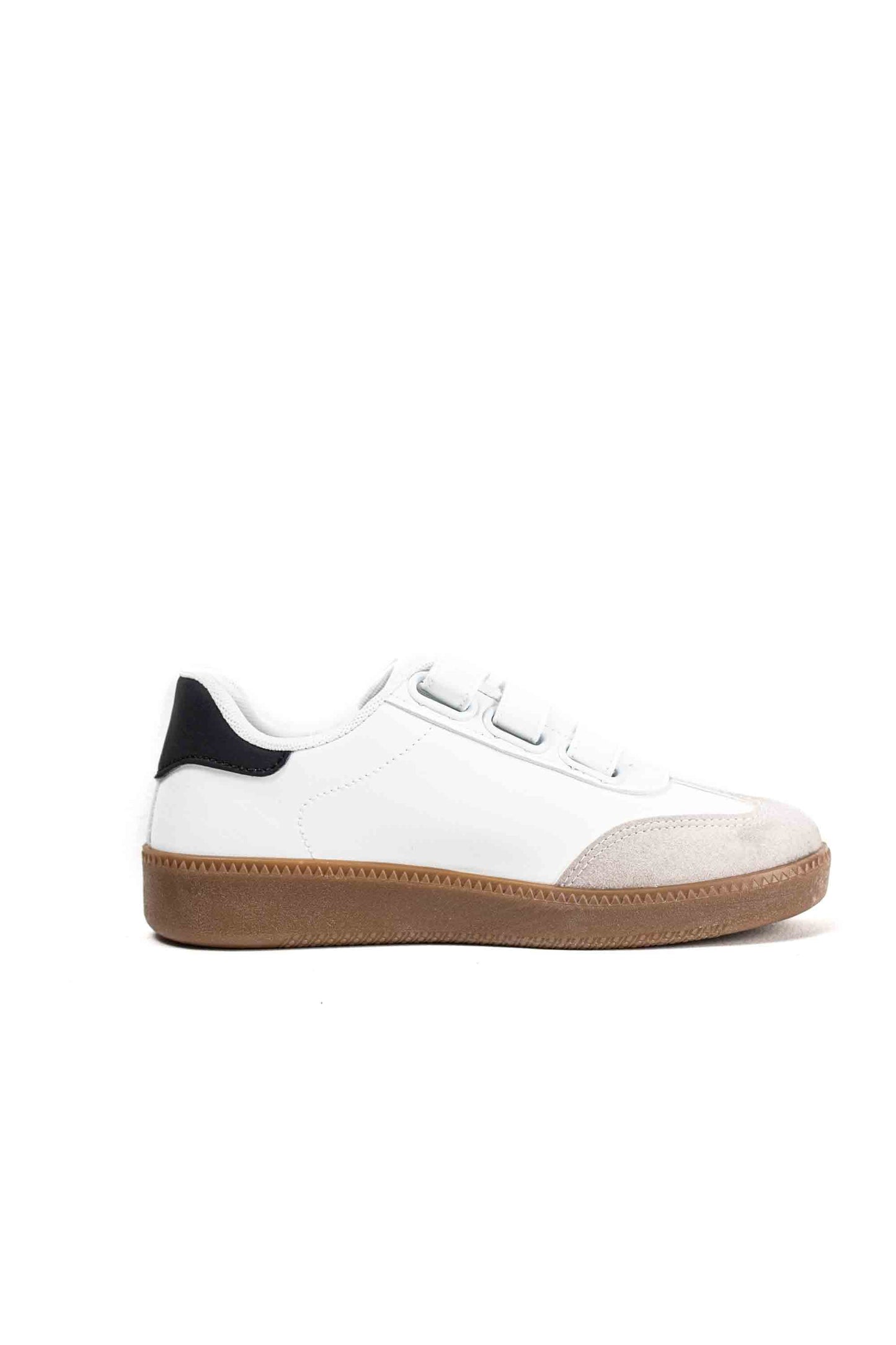 Zapatilla plataforma mujer con velcro