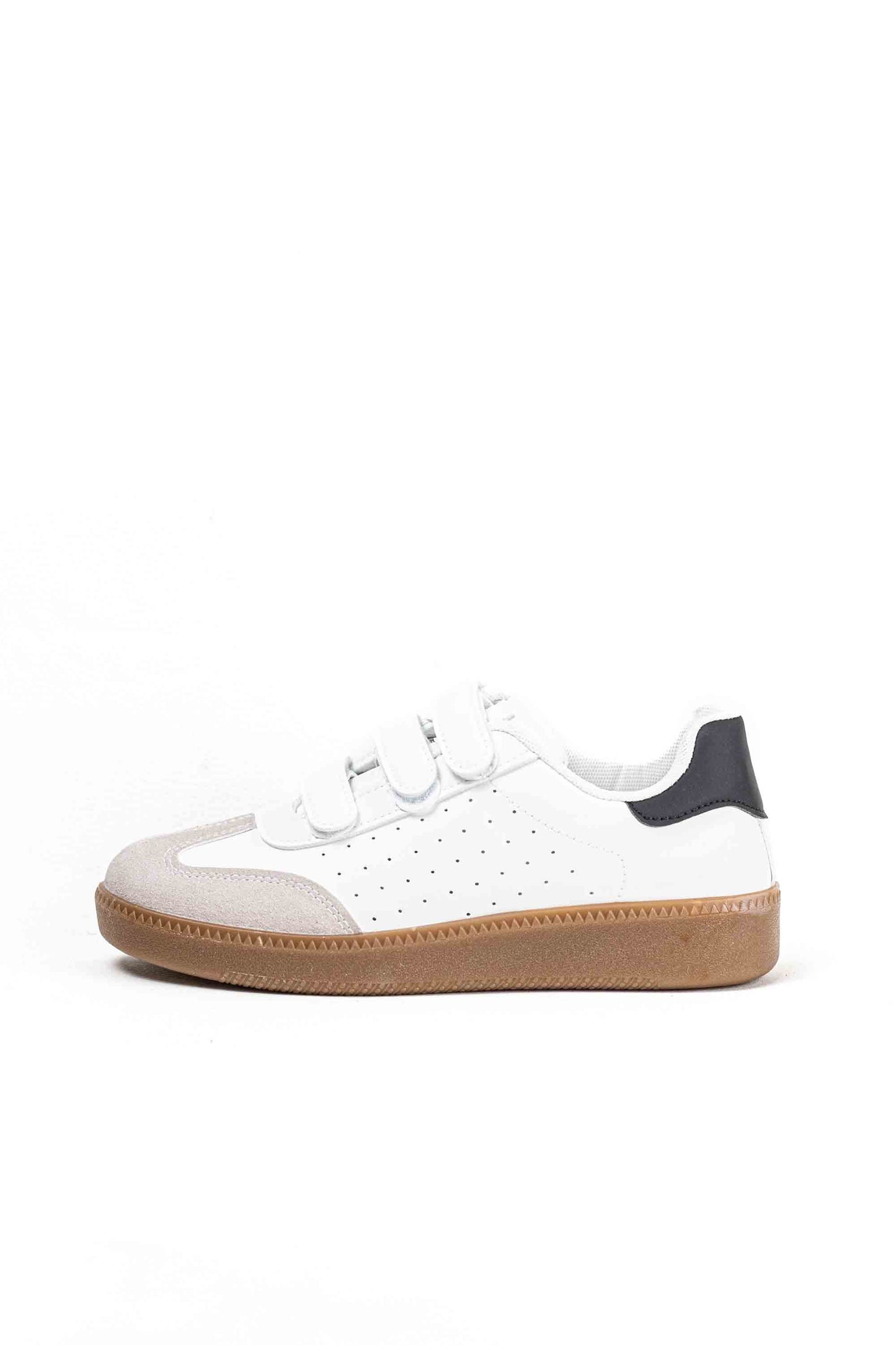 Zapatilla plataforma mujer con velcro