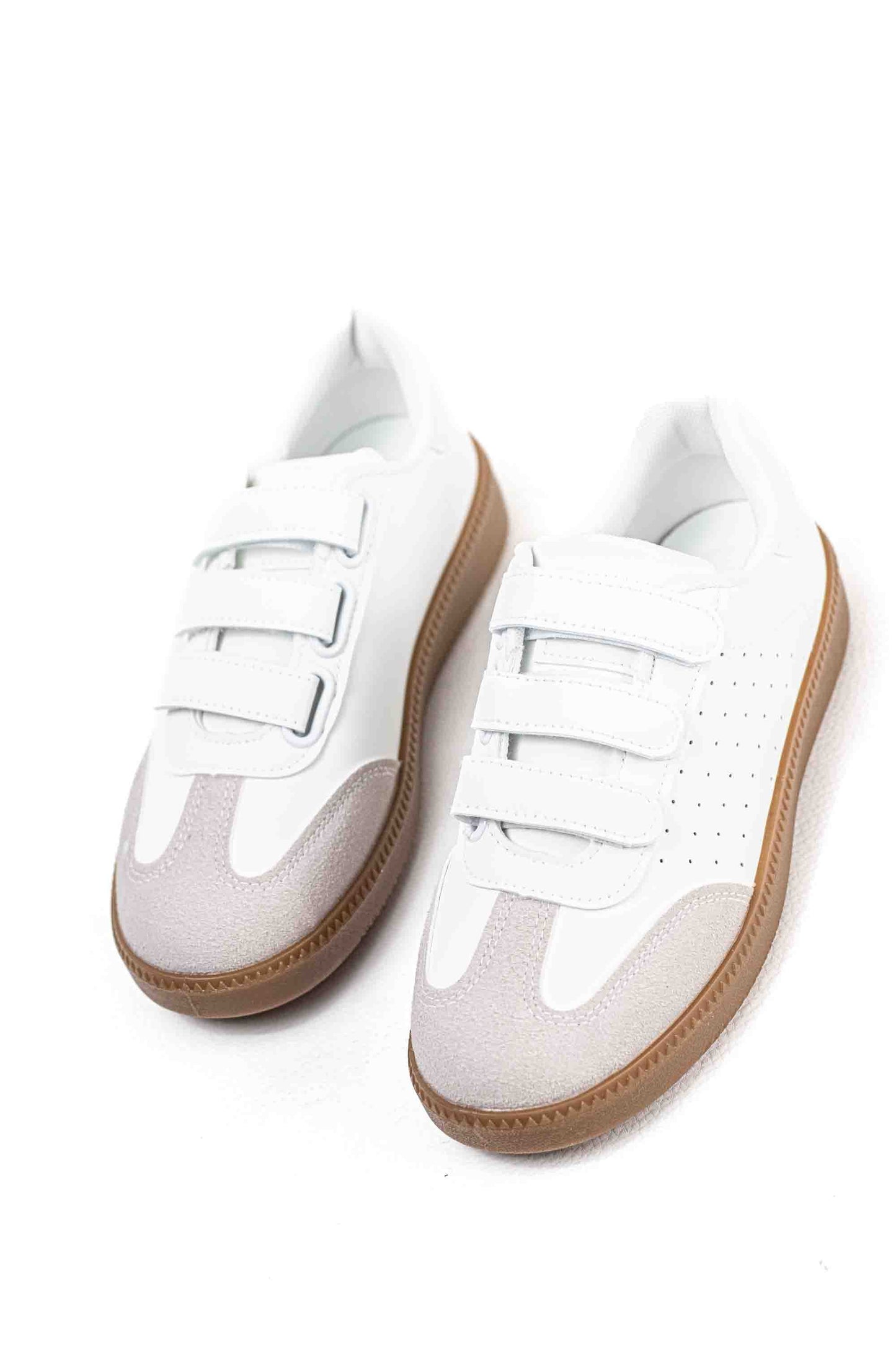 Zapatilla plataforma mujer con velcro