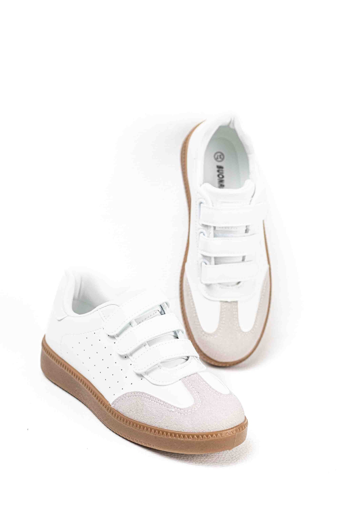Zapatilla plataforma mujer con velcro