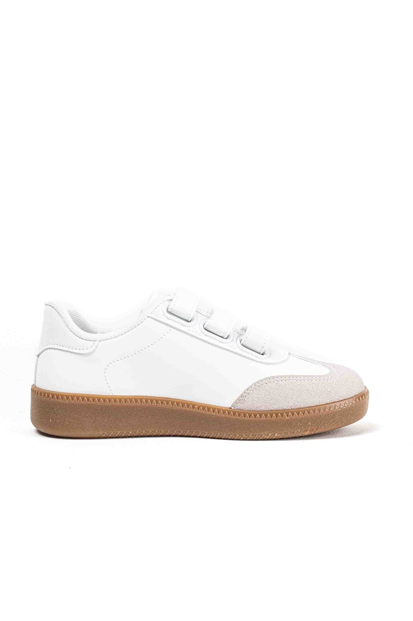 Zapatilla plataforma mujer con velcro