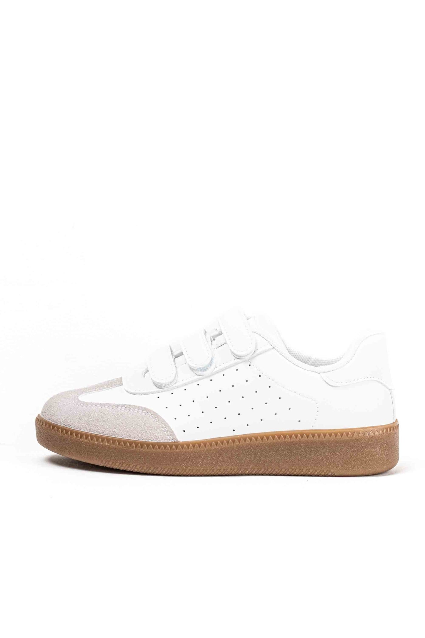 Zapatilla plataforma mujer con velcro