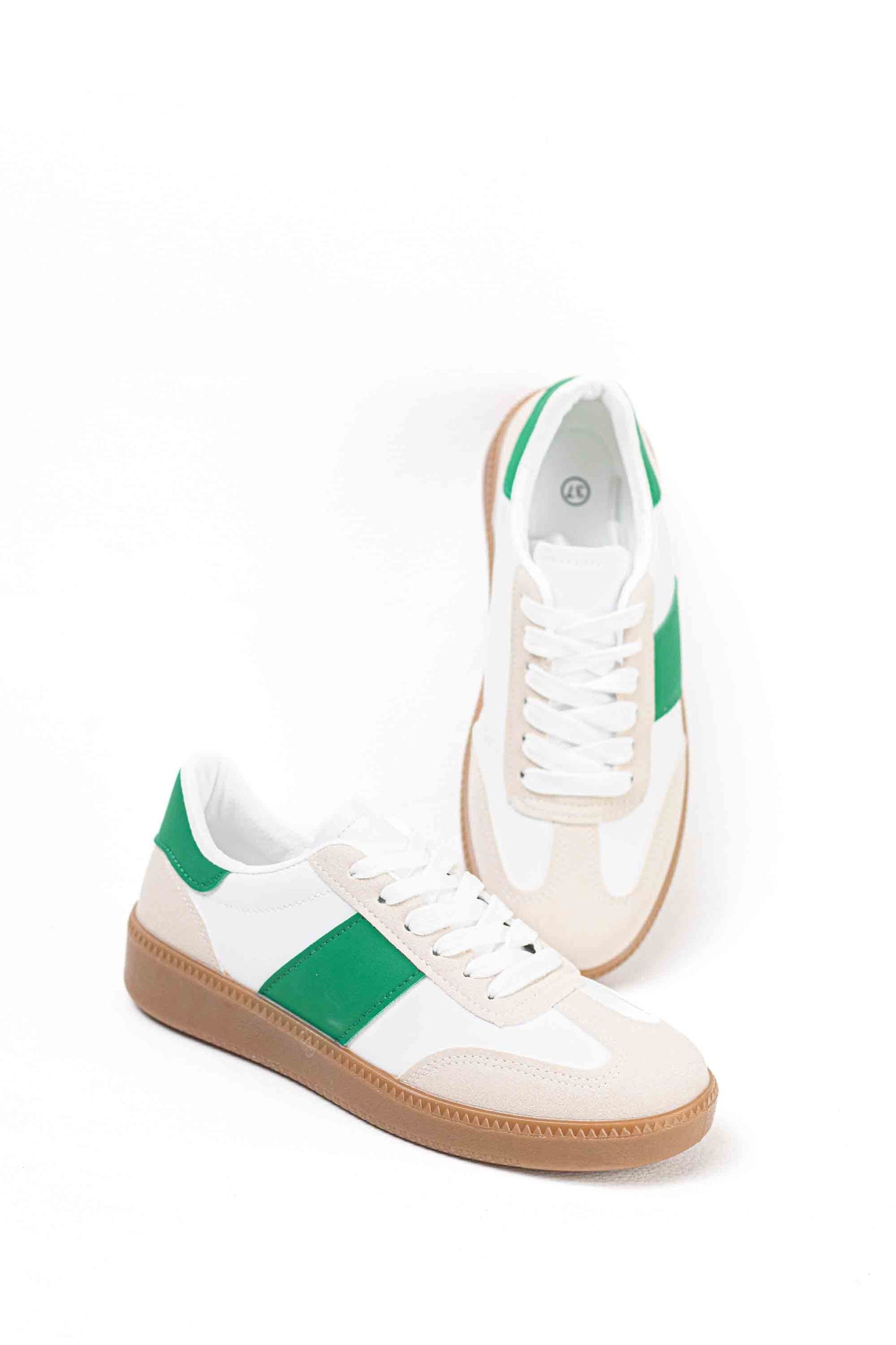 Zapatillas retro mujer con plataforma con cordones