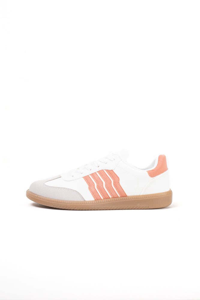Zapatillas retro mujer con cordones suela flexible