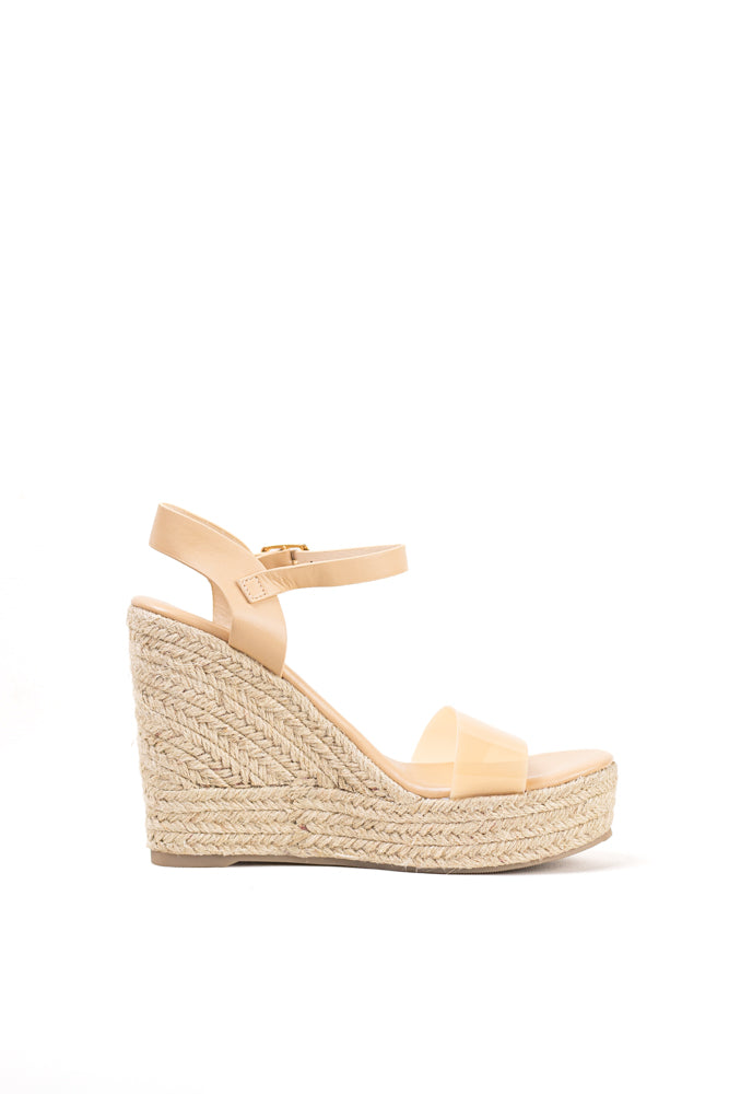 Sandalias mujer cuñas altas con plataforma de espartos con plantilla acolchada