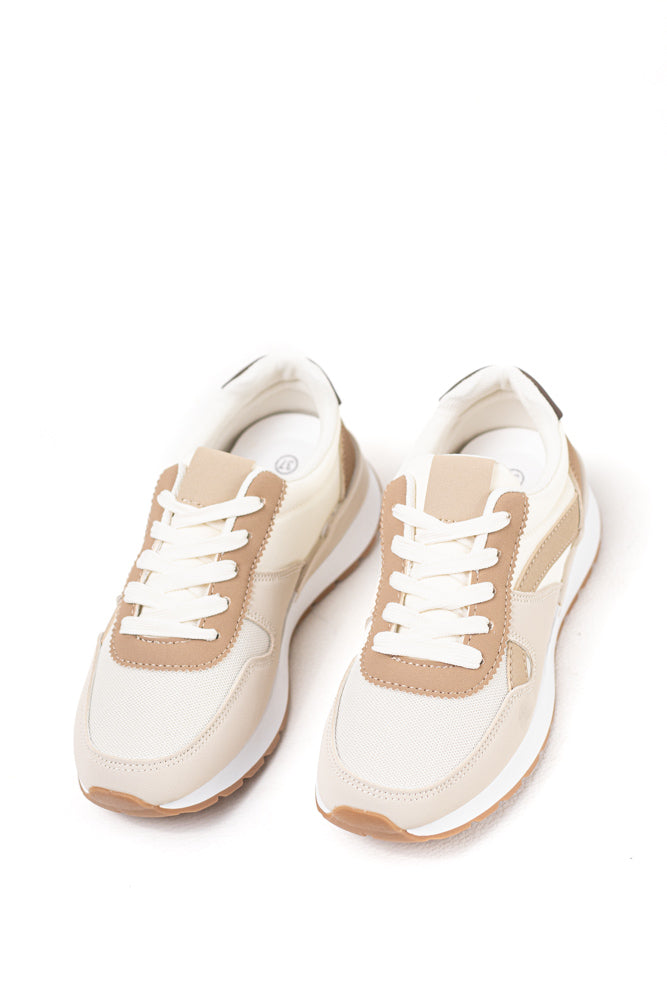 Zapatillas deportivas para mujer en tonos tierra, estilo natural y confort duradero para el día a día
