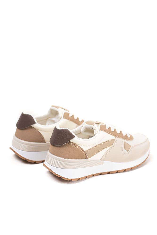 Zapatillas deportivas para mujer en tonos tierra, estilo natural y confort duradero para el día a día