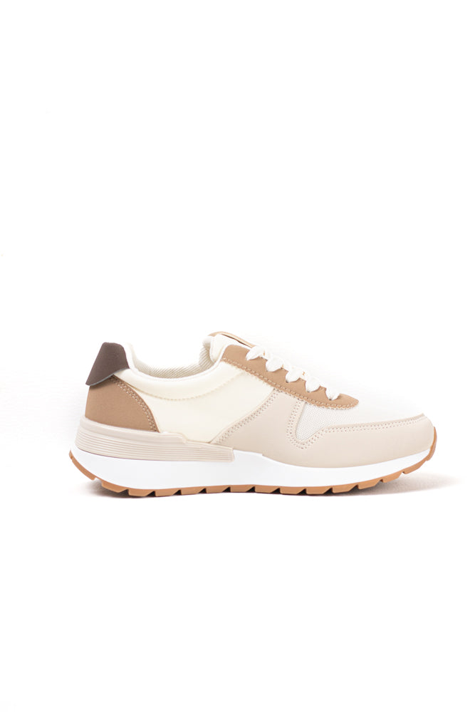 Zapatillas deportivas para mujer en tonos tierra, estilo natural y confort duradero para el día a día