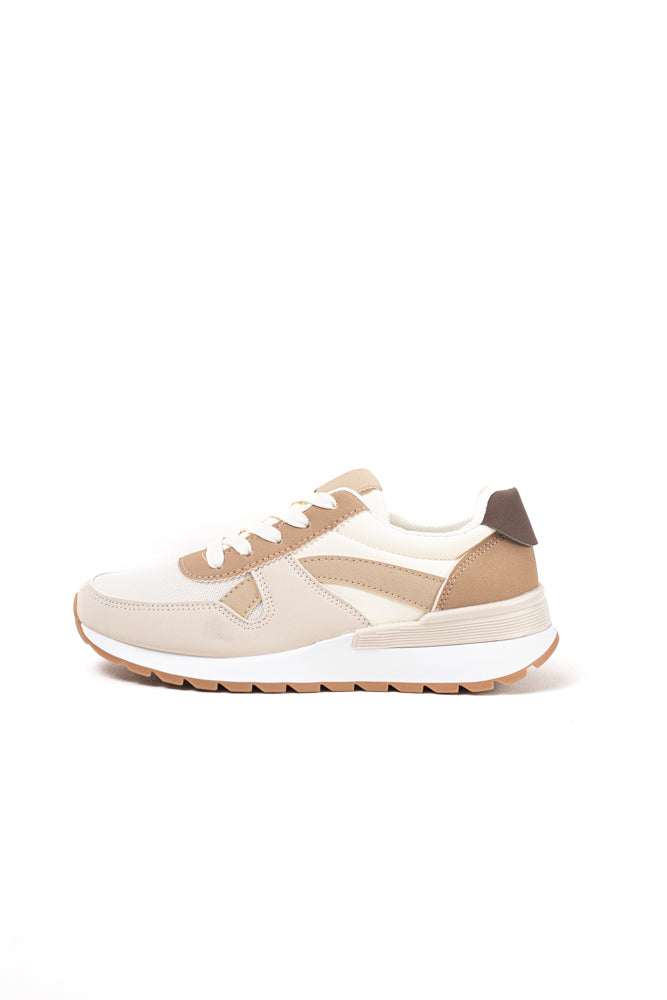 Zapatillas deportivas para mujer en tonos tierra, estilo natural y confort duradero para el día a día