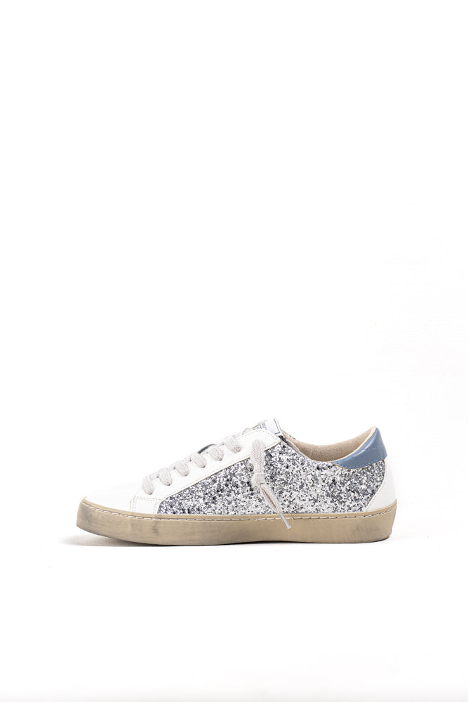 Zapatillas Casual para Mujer con Detalles Brillantes y Estrella Azul, combina confort y estilo.Corina
