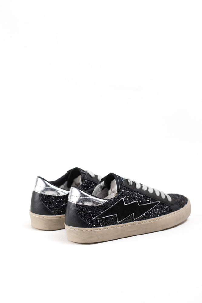 Zapatillas Casual para Mujer con Detalles Brillantes y Estrella Azul, combina confort y estilo.Corina