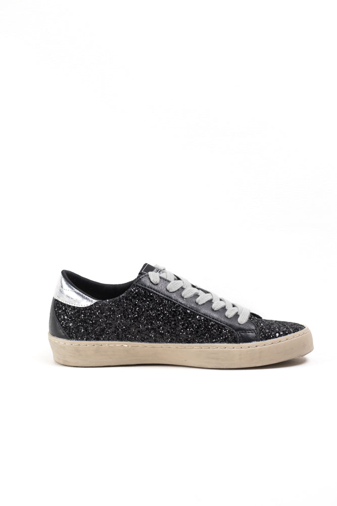 Zapatillas Casual para Mujer con Detalles Brillantes y Estrella Azul, combina confort y estilo.Corina