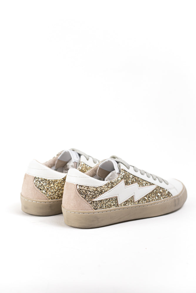 Zapatillas Casual para Mujer con Detalles Brillantes y Estrella Azul, combina confort y estilo.Corina