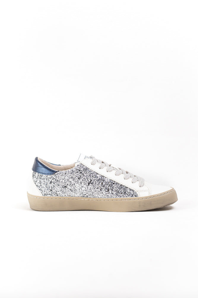 Zapatillas Casual para Mujer con Detalles Brillantes y Estrella Azul, combina confort y estilo.Corina
