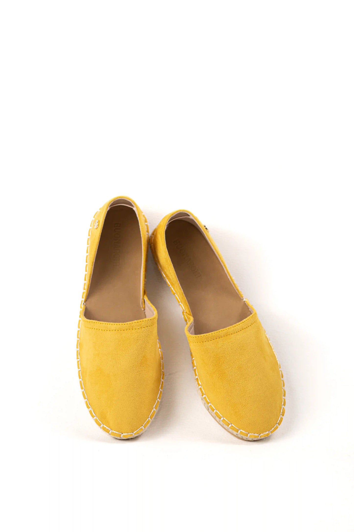 alpargata con suela de yute estilo slip on y puntera cerrada color Verde talla 40