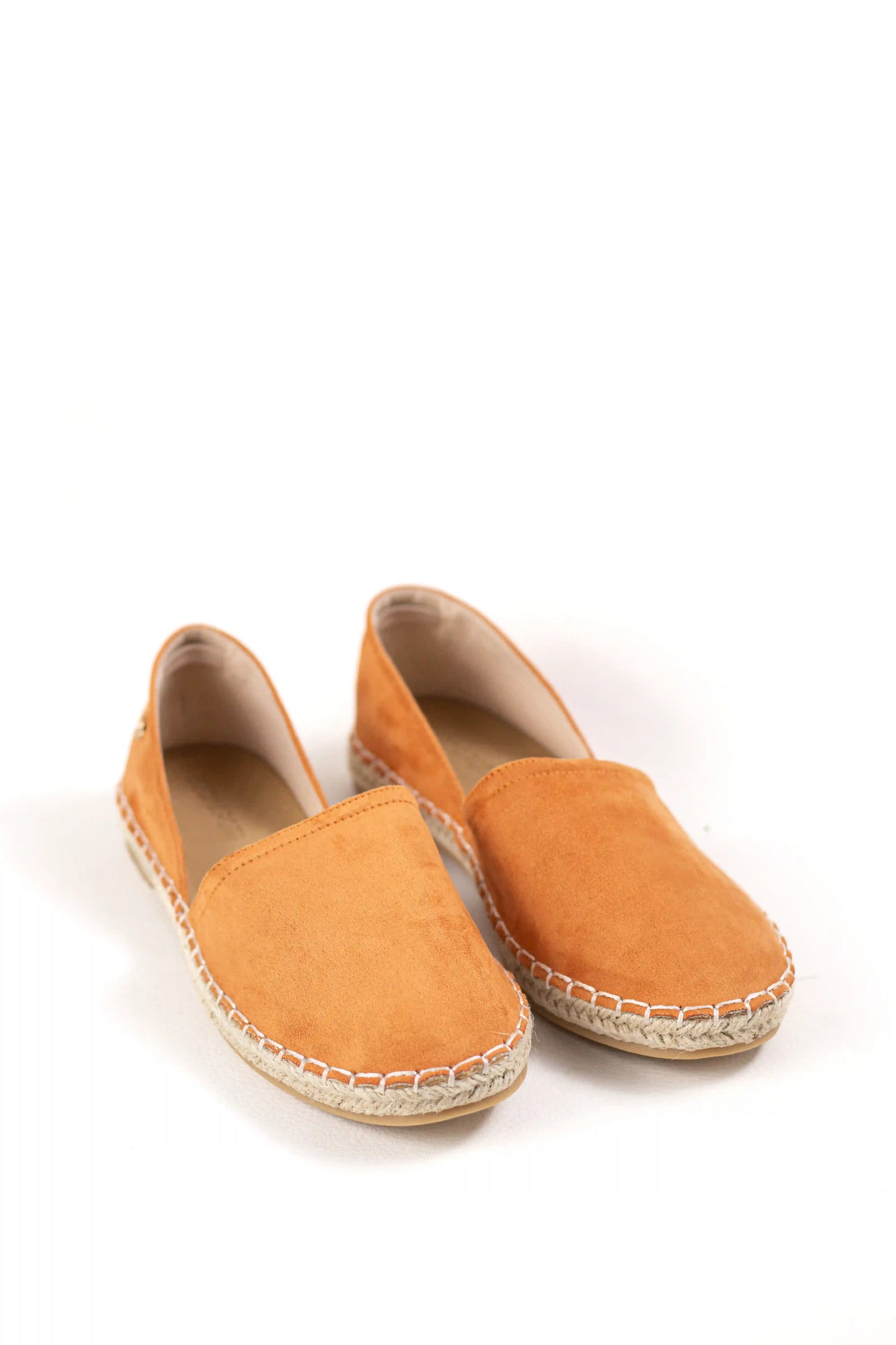 alpargata con suela de yute estilo slip on y puntera cerrada color Amarillas talla 37