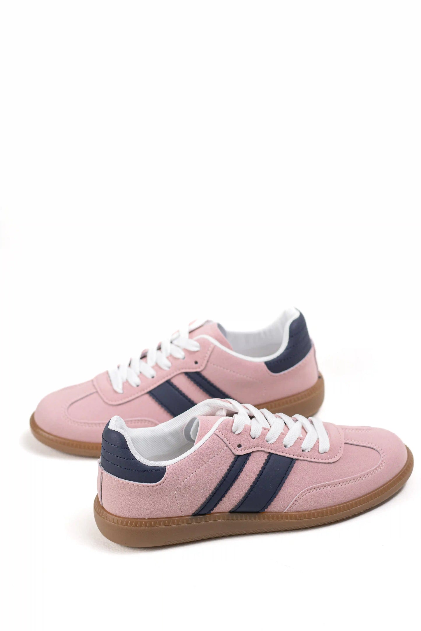 zapatillas deportivas plataforma urbanas de mujer con suela de goma y detalle lateral zapatillas color Azules talla 39