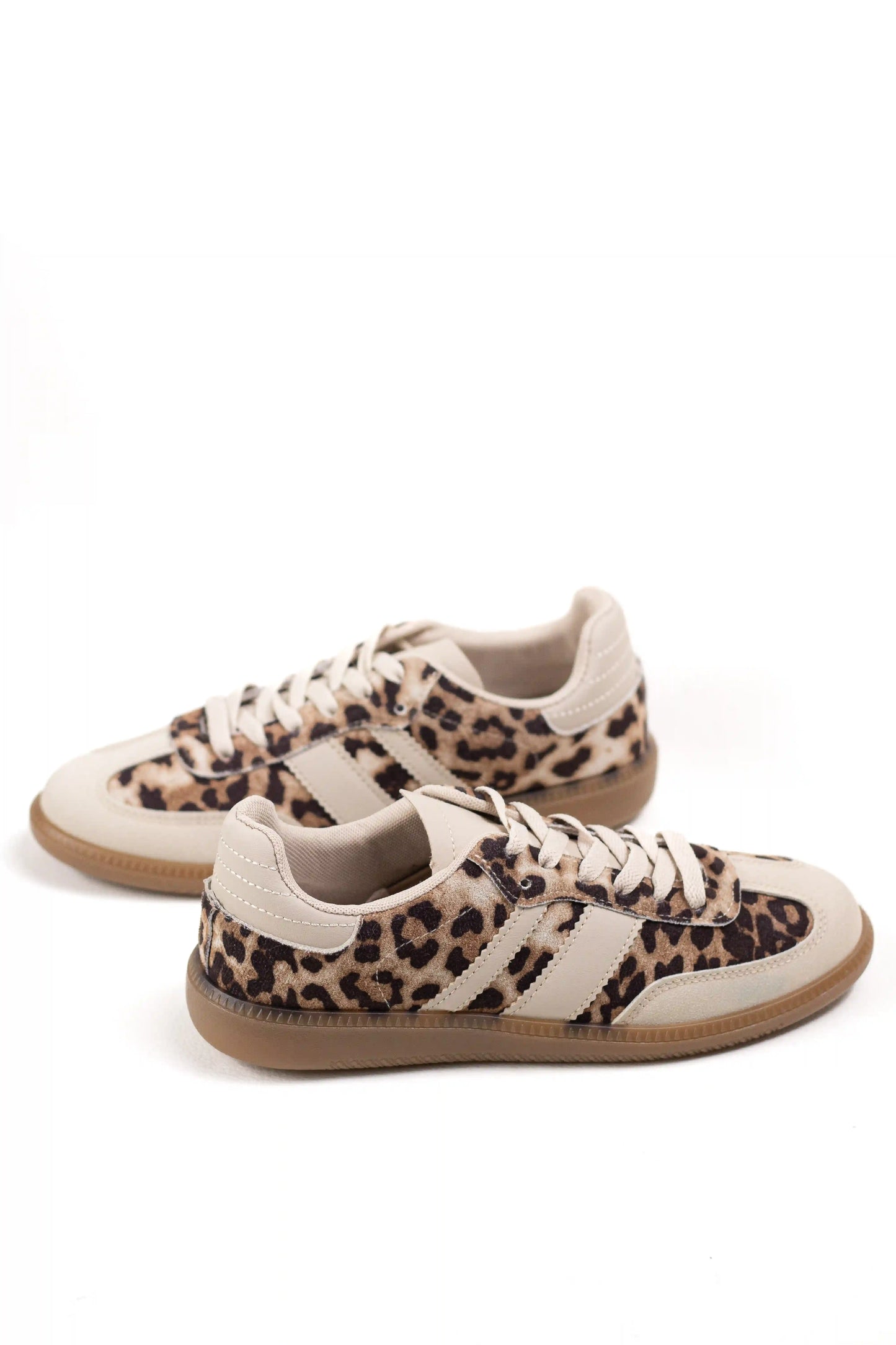 zapatillas deportivas plataforma urbanas de mujer con suela de goma y detalle lateral zapatillas color Leopardo talla 38