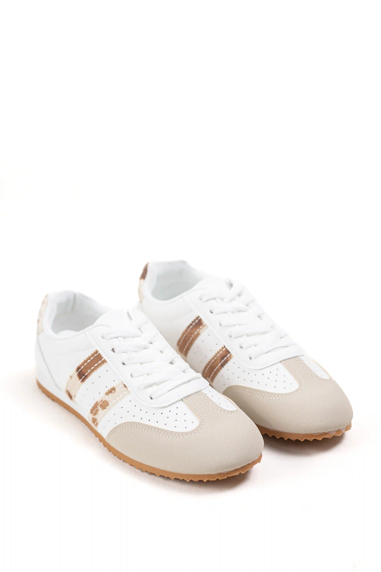 zapatilla urbana de mujer con estampado animal y suela antideslizante zapatillas color Camel Milk talla 36