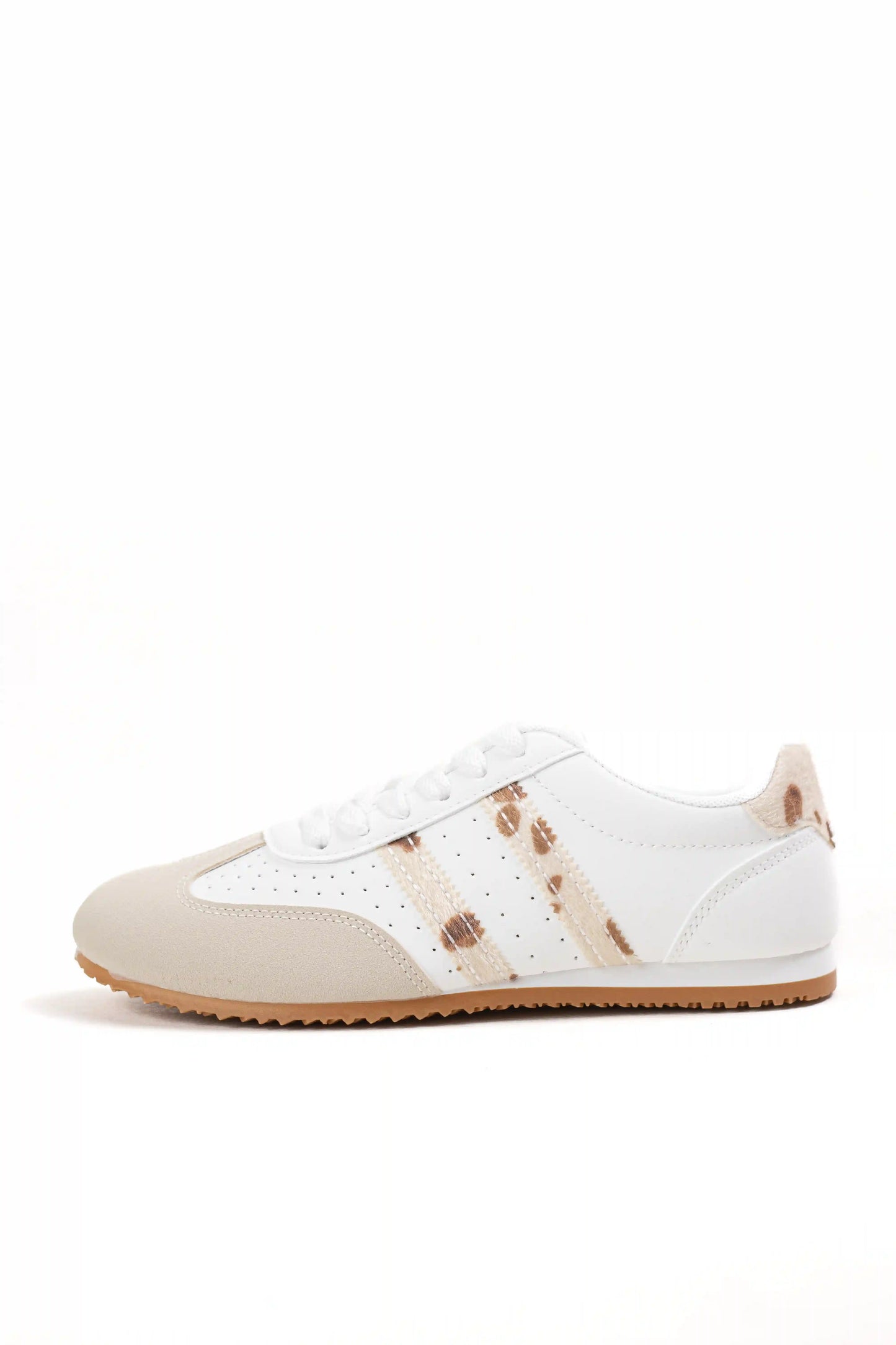 zapatilla urbana de mujer con estampado animal y suela antideslizante zapatillas color Camel Milk talla 39