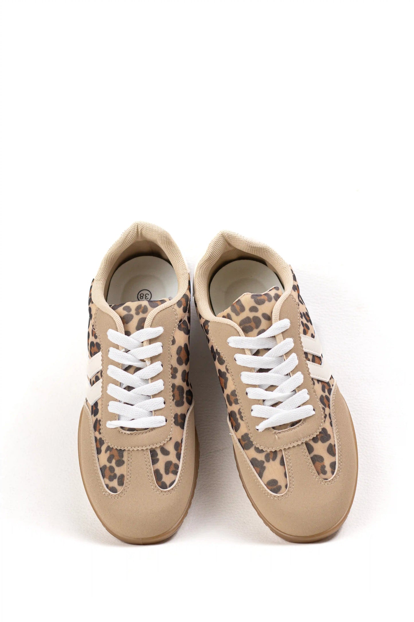 zapatillas deportivas de mujer con estampado animal y suela antideslizante zapatillas color Leopardo talla 38