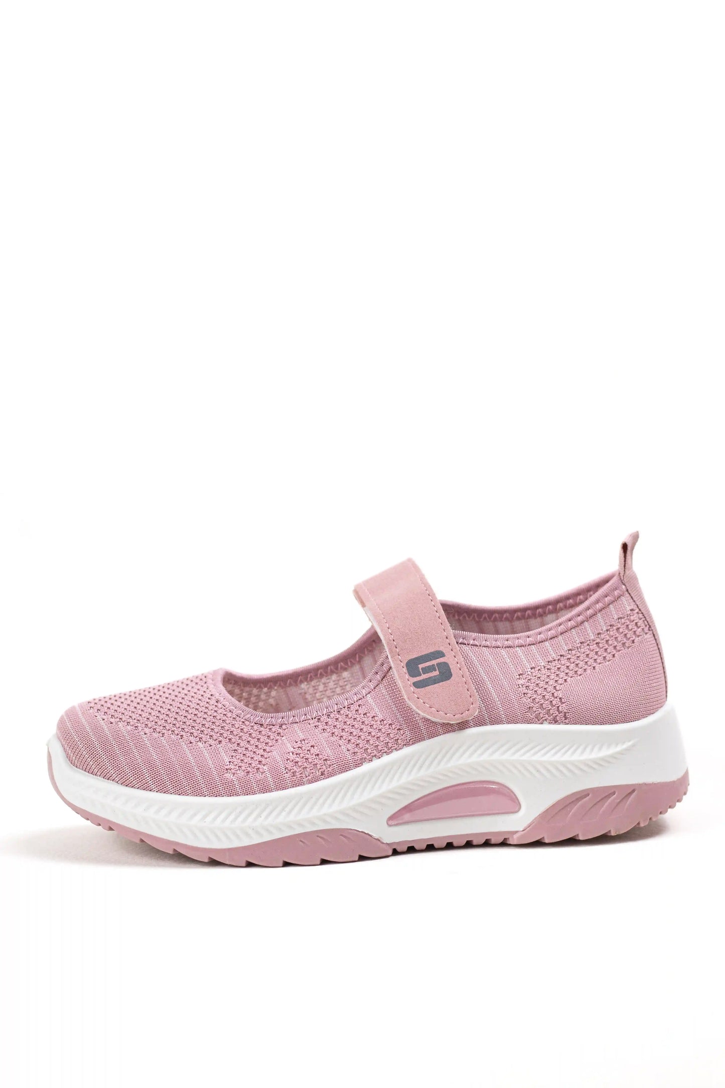 zapatillas deportivas tipo mary jane con suela ligera y ajuste de velcro comodidad y estilo casual zapatillas color Rosas talla 40