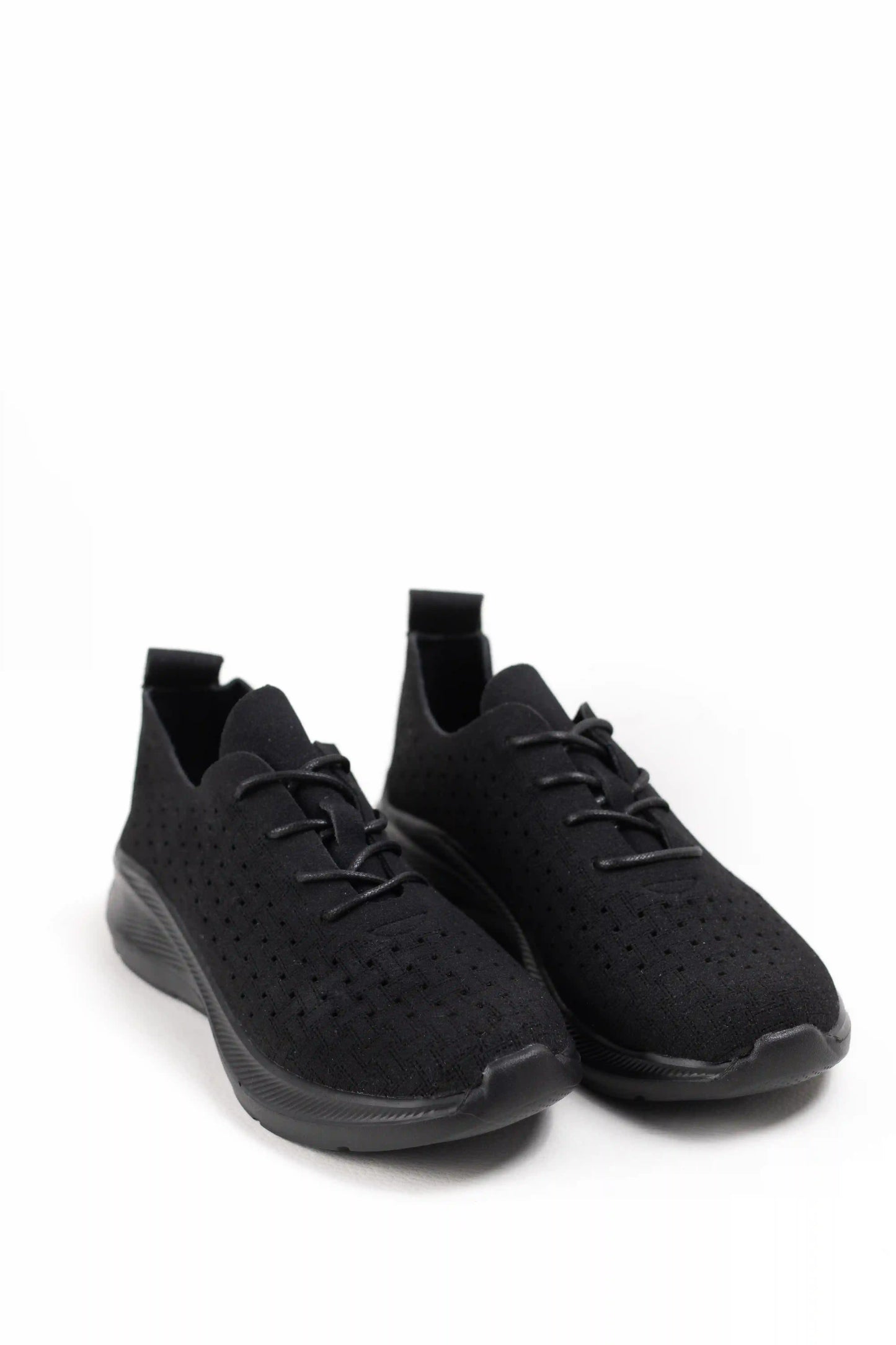 zapatillas deportivas con tejido perforado y suela ligera comodidad y estilo casual color Negro talla 37