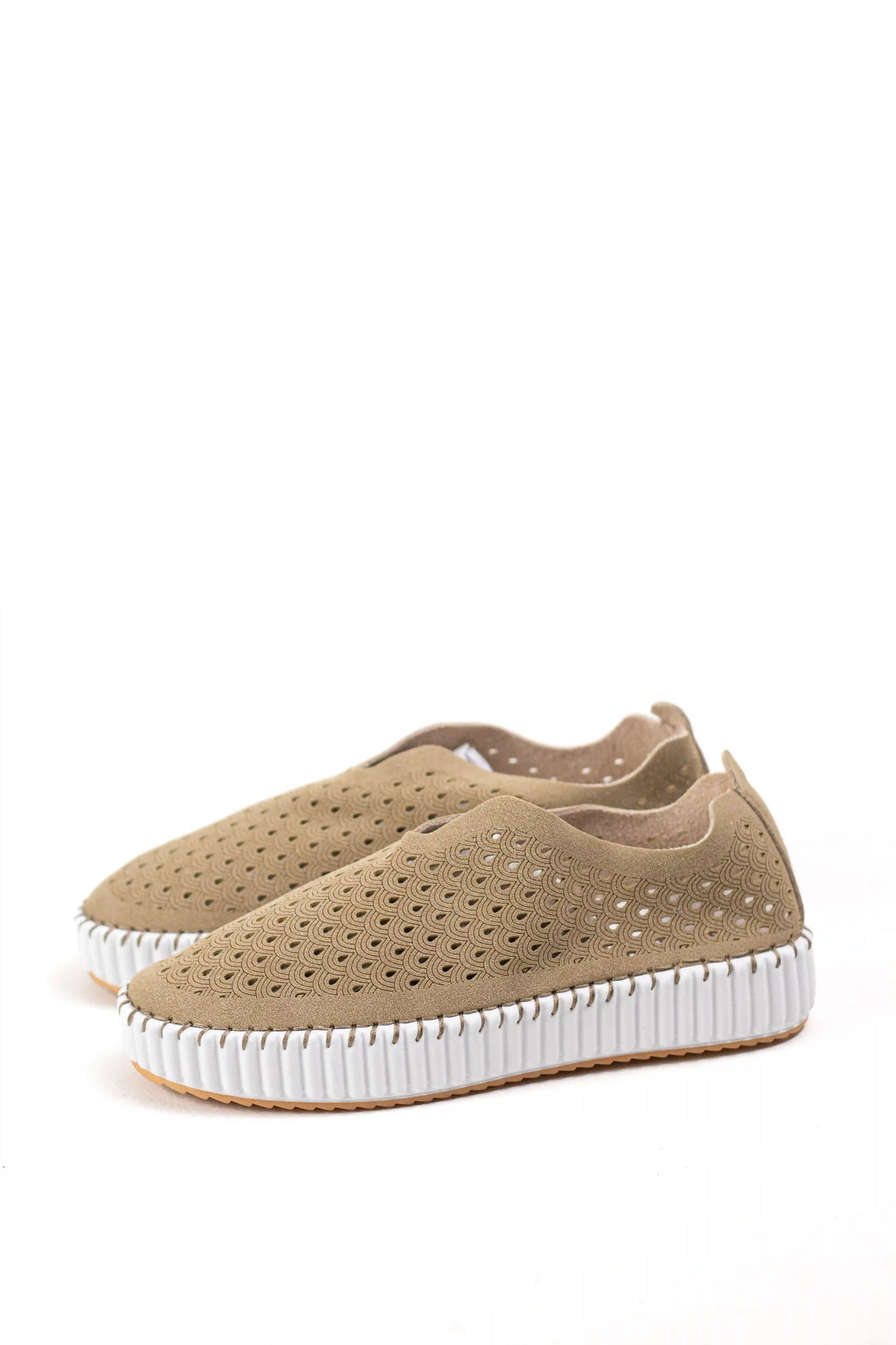 zapatillas slip on con diseno perforado y suela flexible comodidad casual diaria color Negras talla 41