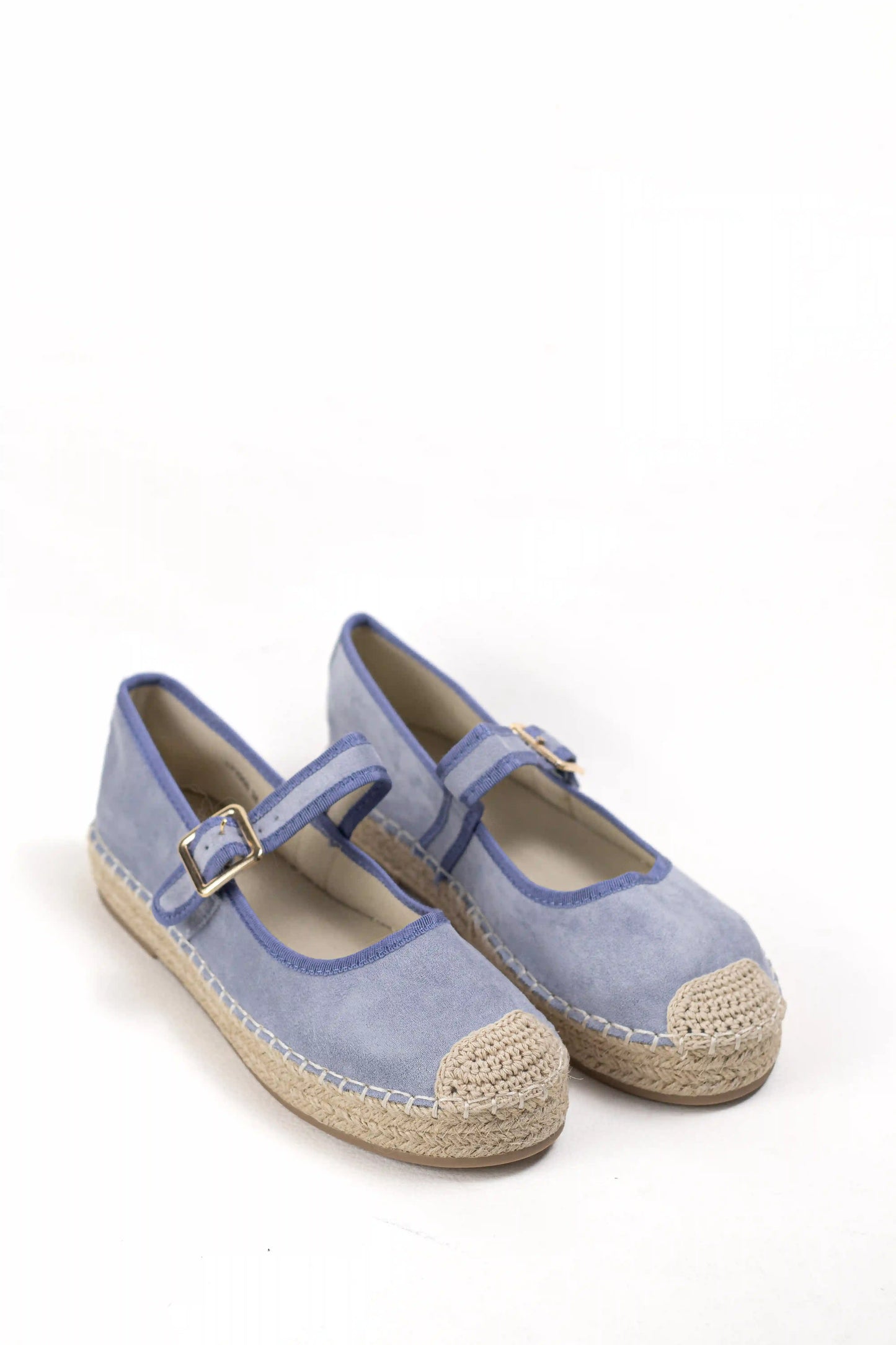 alpargatas con plataforma de yute y pulsera ajustable color Beige talla 38