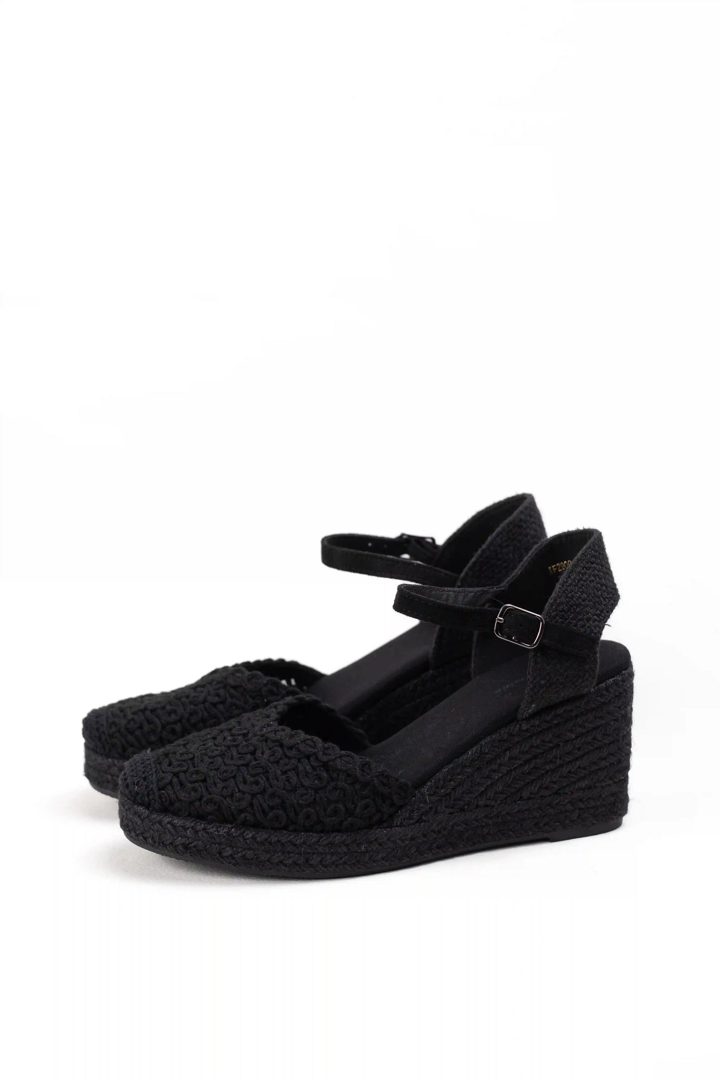 alpargatas de cuna alta de espartos con plataforma diseno crochet sandalias elegantes para verano alpargatas color Beige talla 40