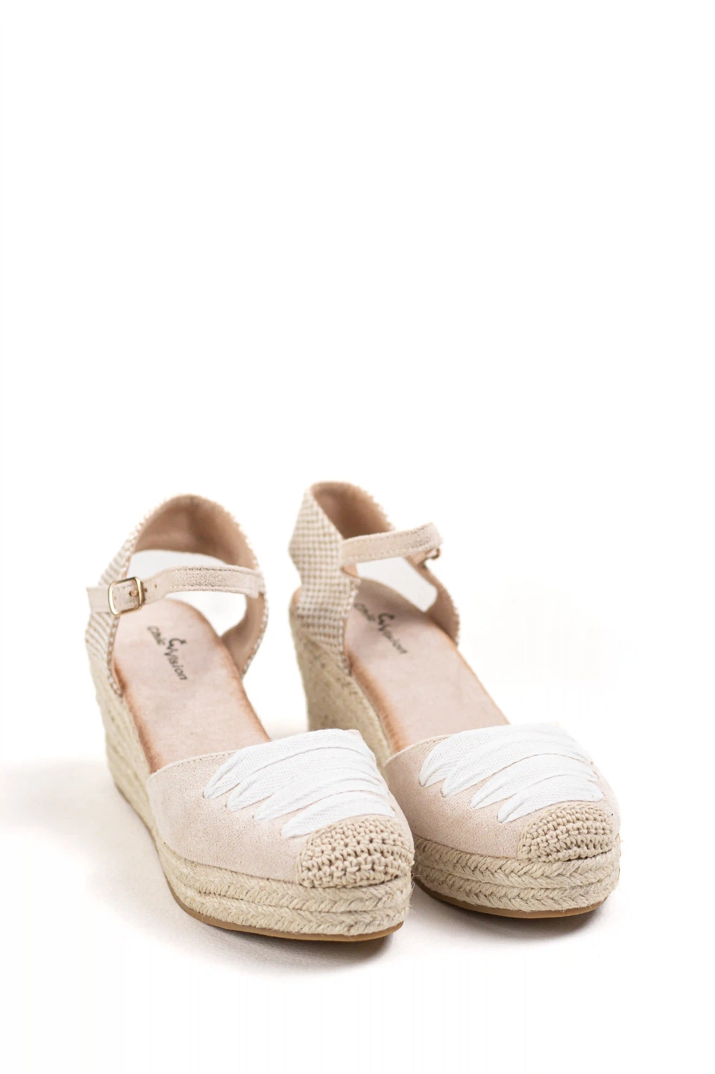 alpargatas valencianas de cuna de espartos con plataforma el equilibrio perfecto entre estilo y comodidad color Beige talla 37