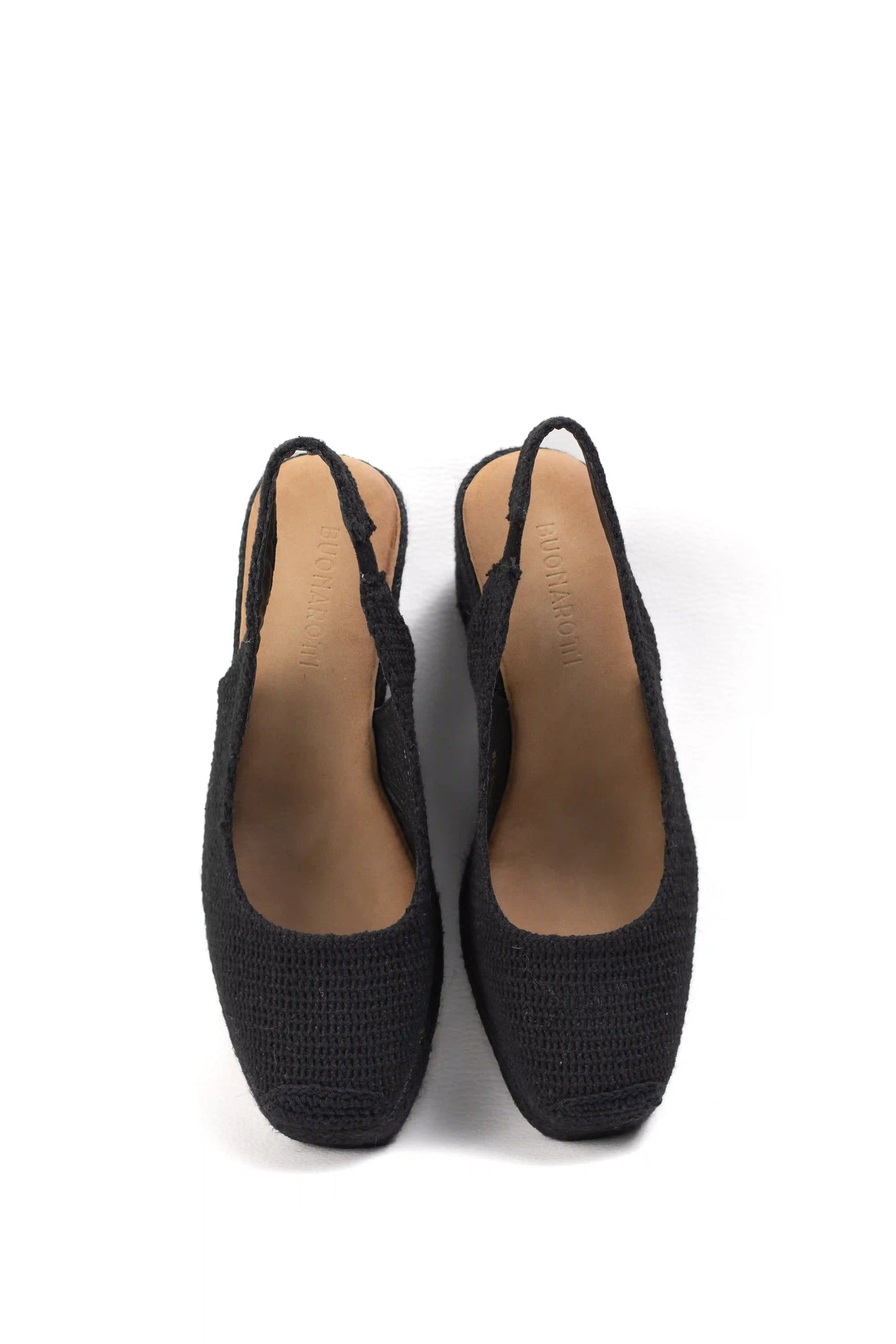 alpargatas de cunas altas de espartos con plataforma y talon descubierto comodidad y estilo veraniego color Negro talla 39