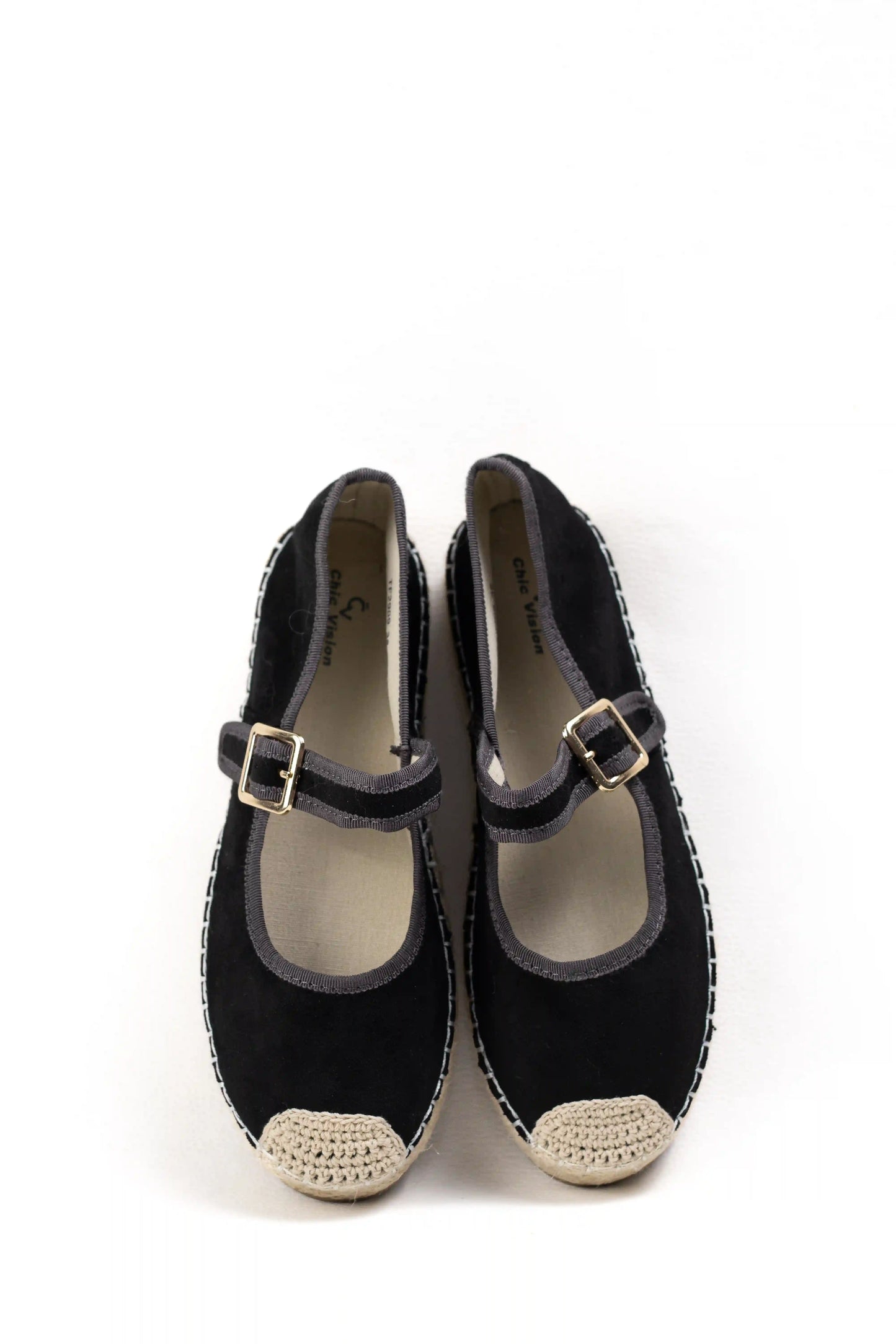 alpargatas con plataforma de yute y pulsera ajustable color Khaki talla 37