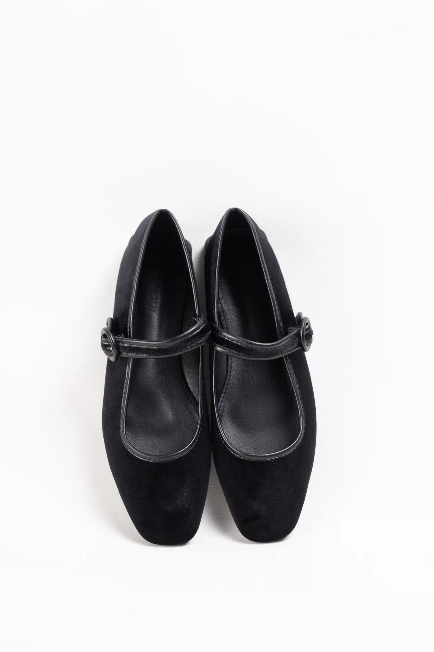 Bailarinas estilo Mary Jane con hebilla