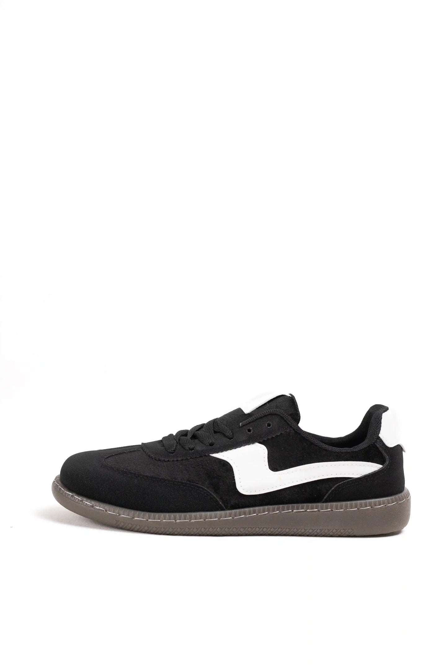 zapatilla urbana mujer detalle animal print y suela antideslizante Black 39