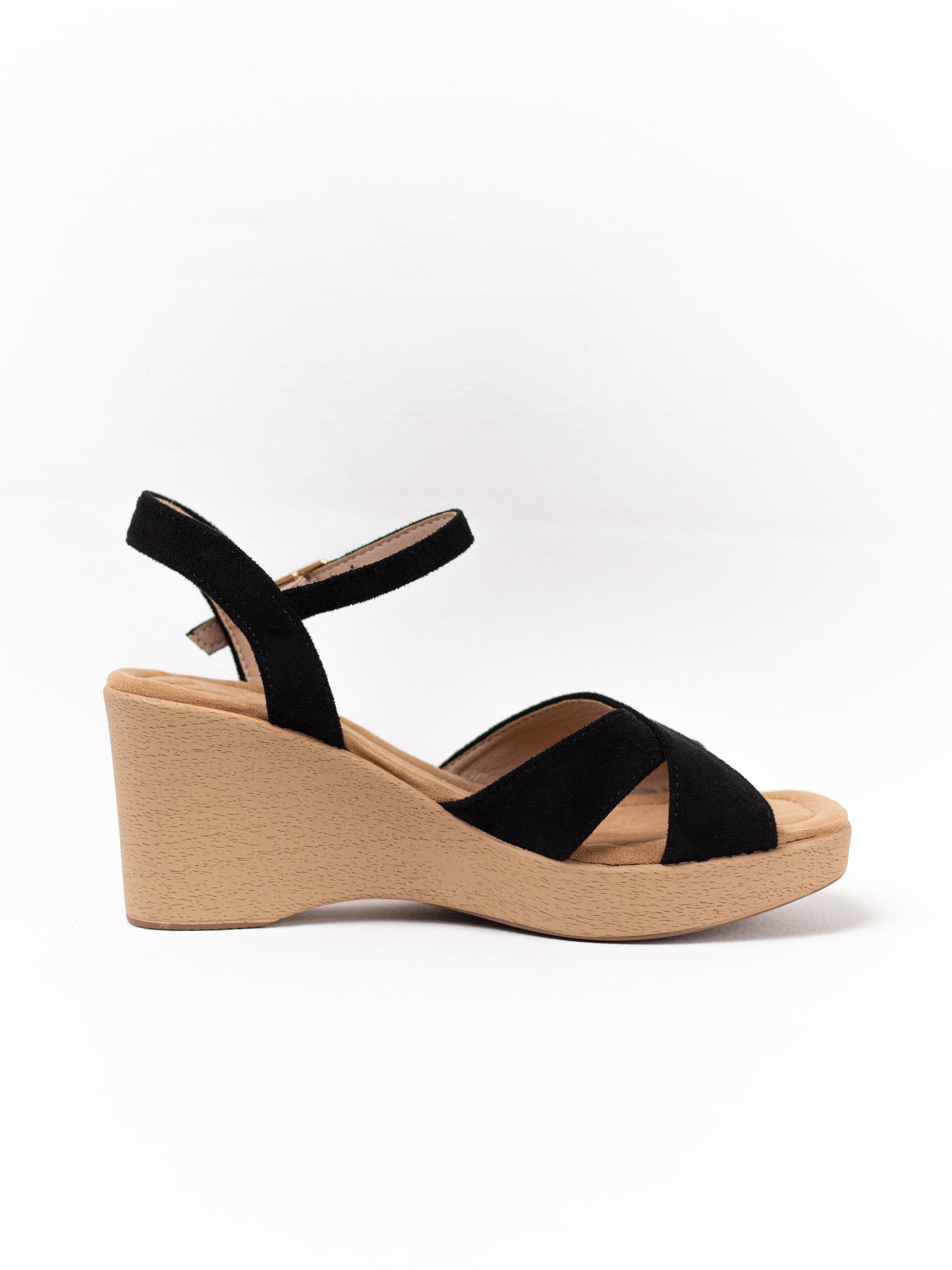 sandalias cunas con tiras cruzadas CAMEL 41