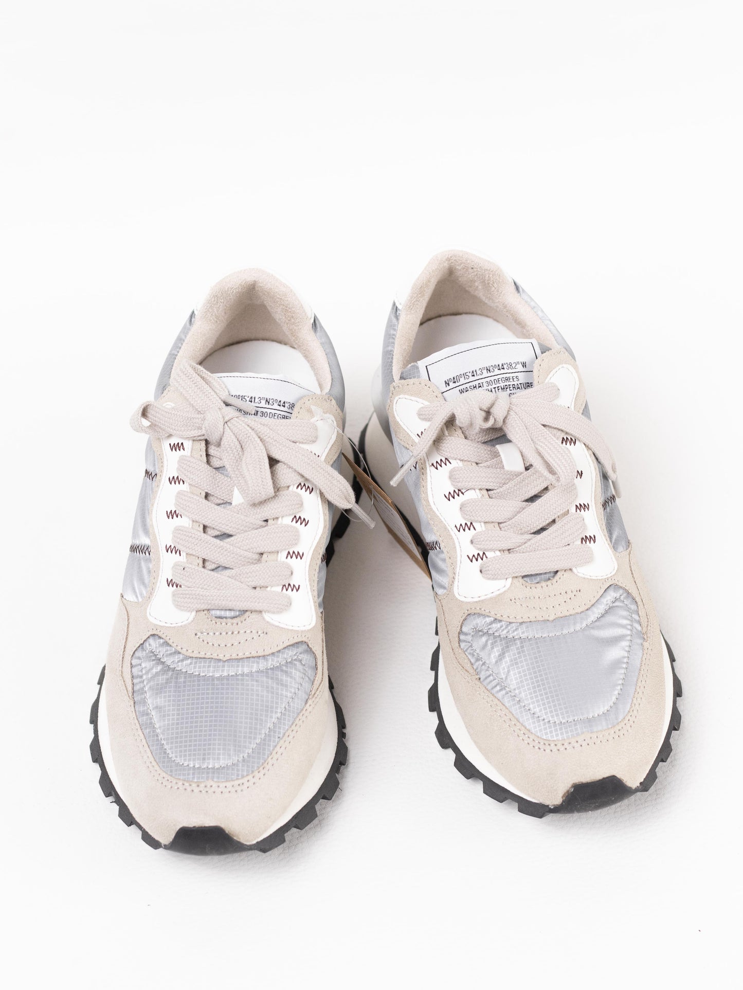 zapatillas combinadas soft nylon con plantilla gel corina Camel 40