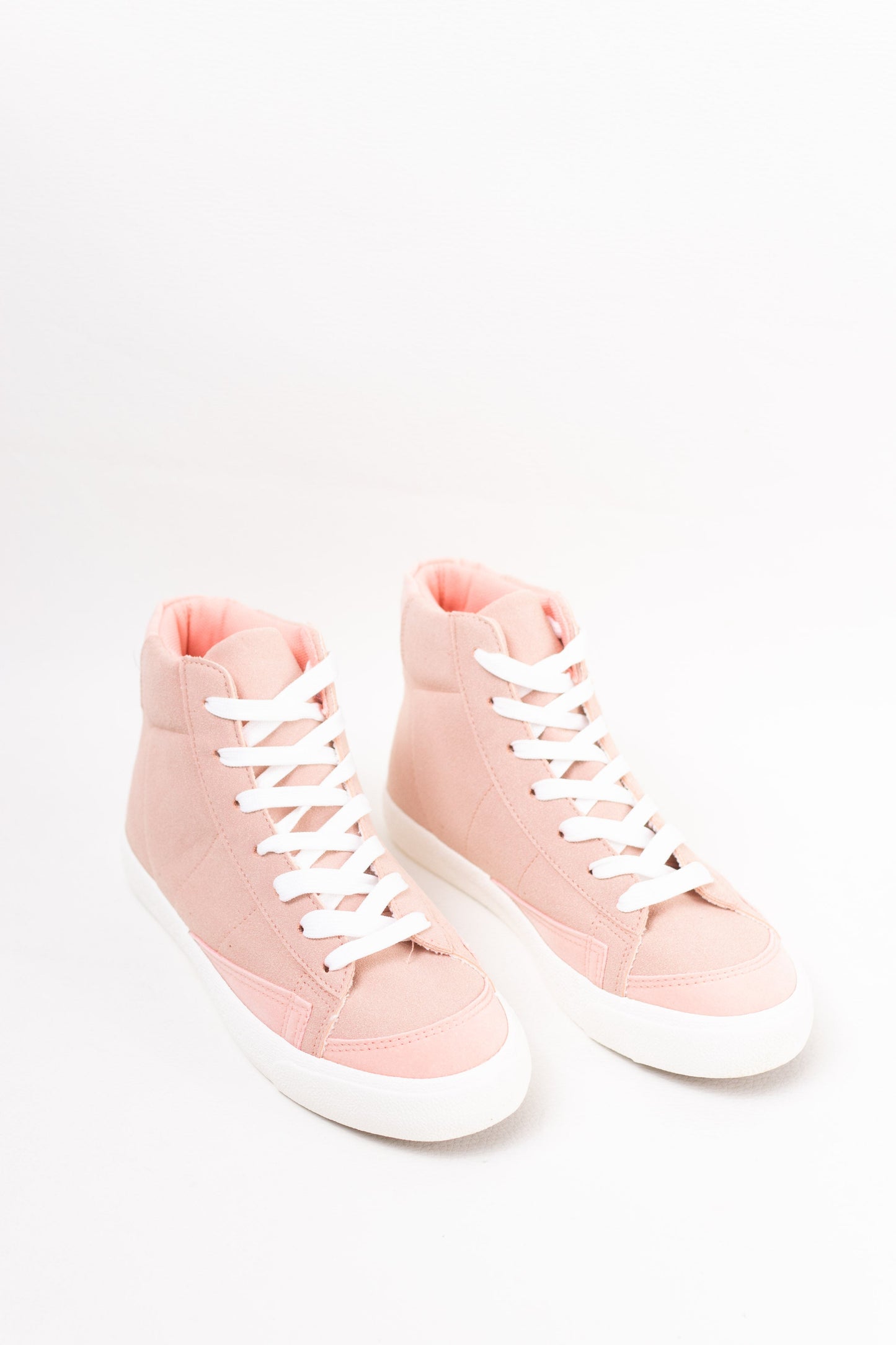 zapatillas en bota con cordones Blanco 41